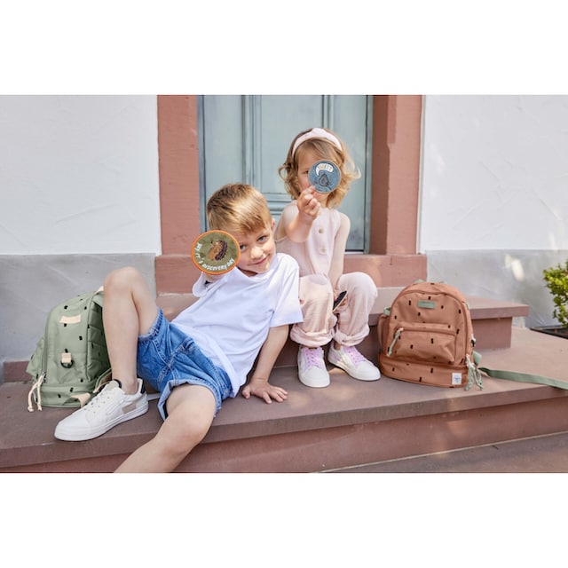 LÄSSIG Kinderrucksack »Happy Prints, Mini Backpack, Caramel« bestellen bei  OTTO