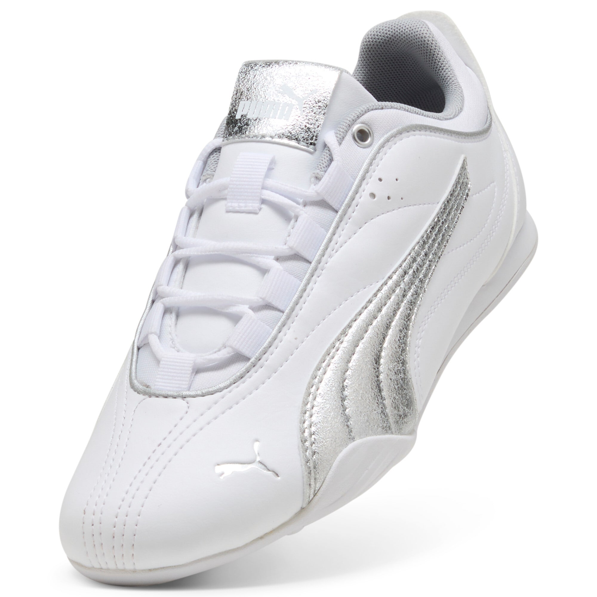 PUMA Sneaker »CATCH SOLEIL METALLIC WHISPER«  für sportlichen Look, mit Gummi-Laufsohle, mit Schnürung