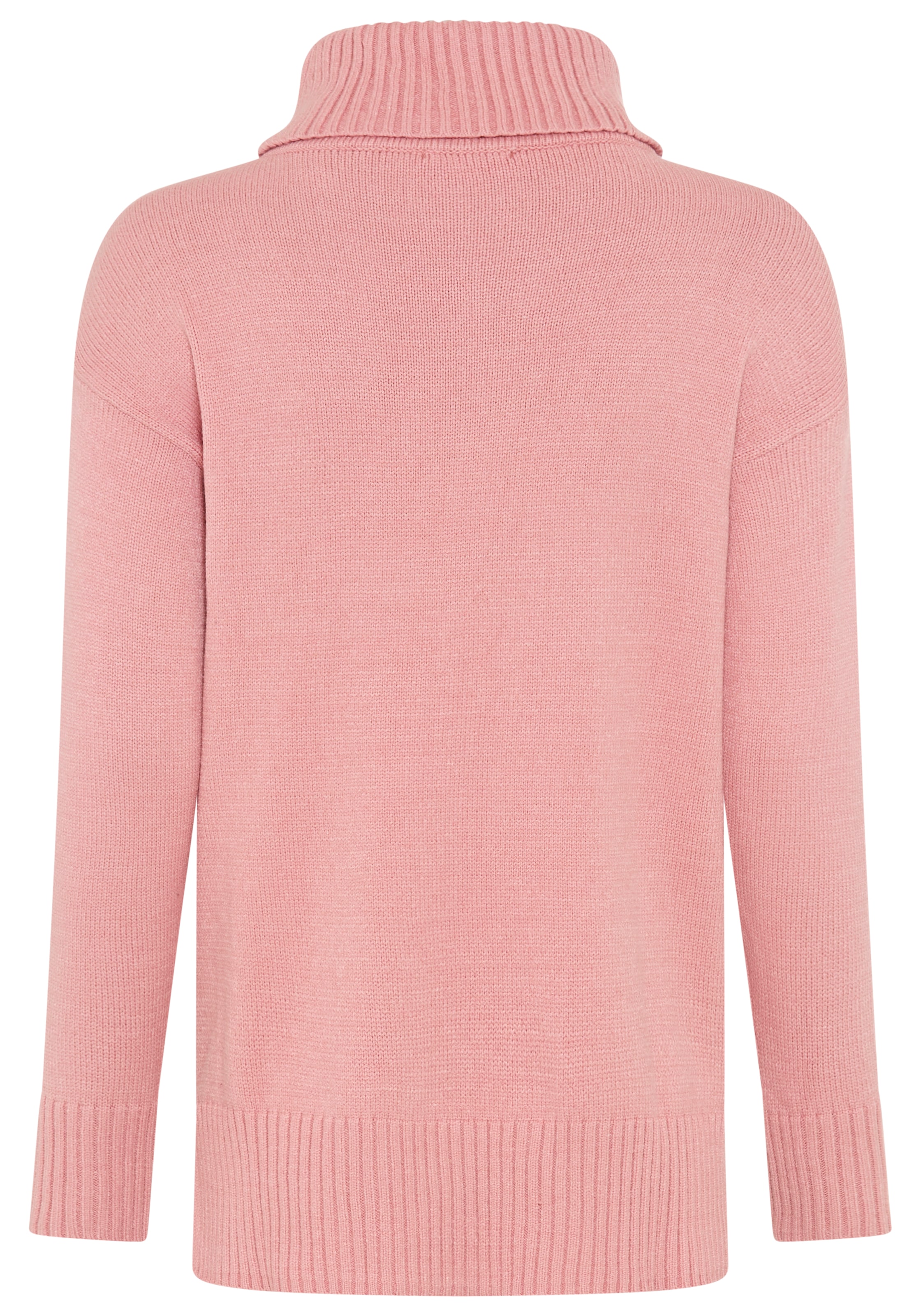 Tamaris Rollkragenpullover in lässiger Form mit seitlichen Schlitzen