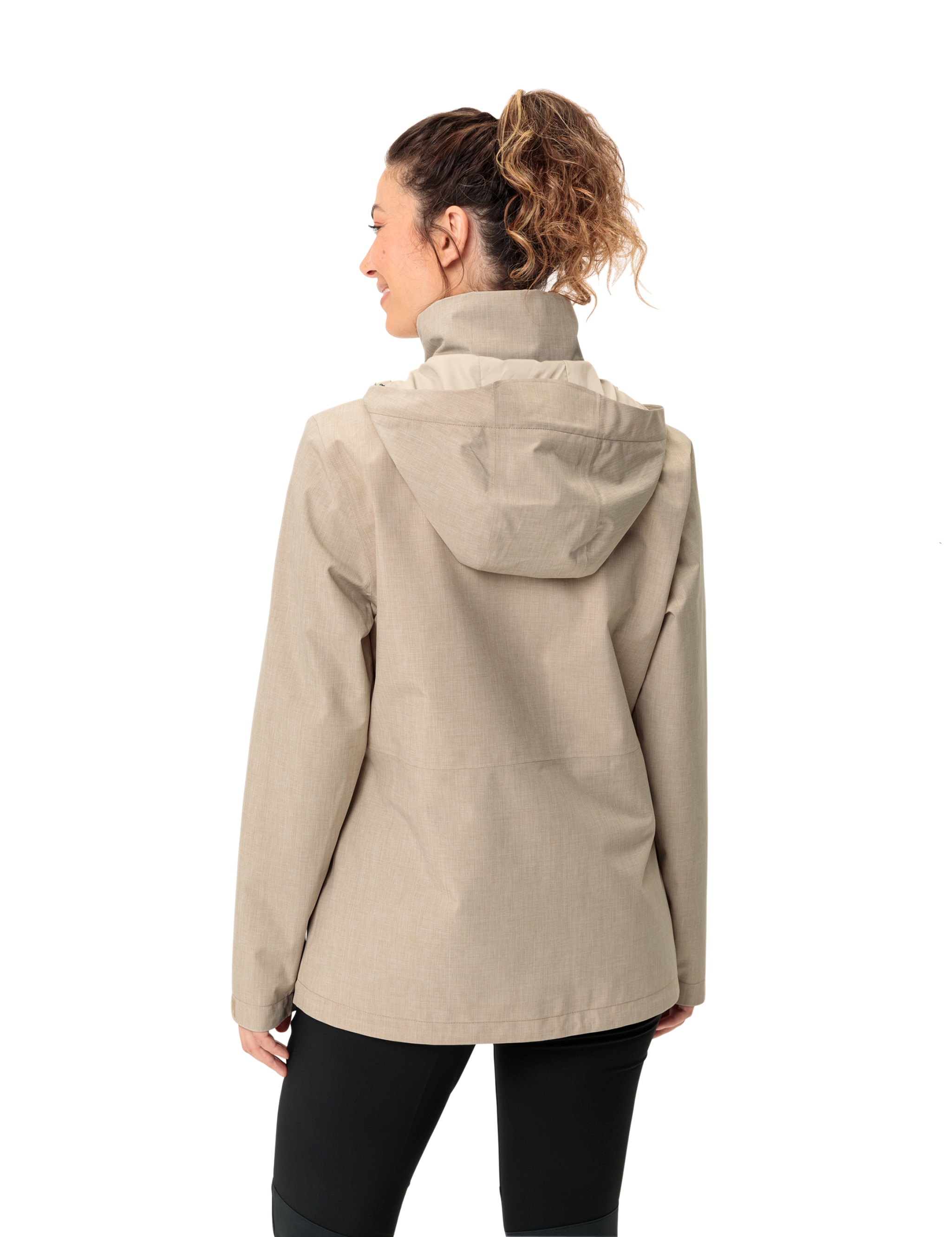 VAUDE Outdoorjacke »WOMEN'S ROSEMOOR JACKET II«, (1 St.), mit Kapuze, Kordelzug an der Kapuze