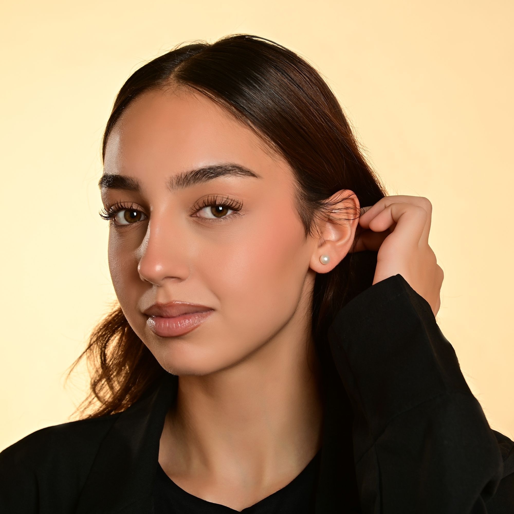 Adelia´s Paar Ohrstecker »Ohrringe - Ohrstecker aus 333 Gold mit Perle«