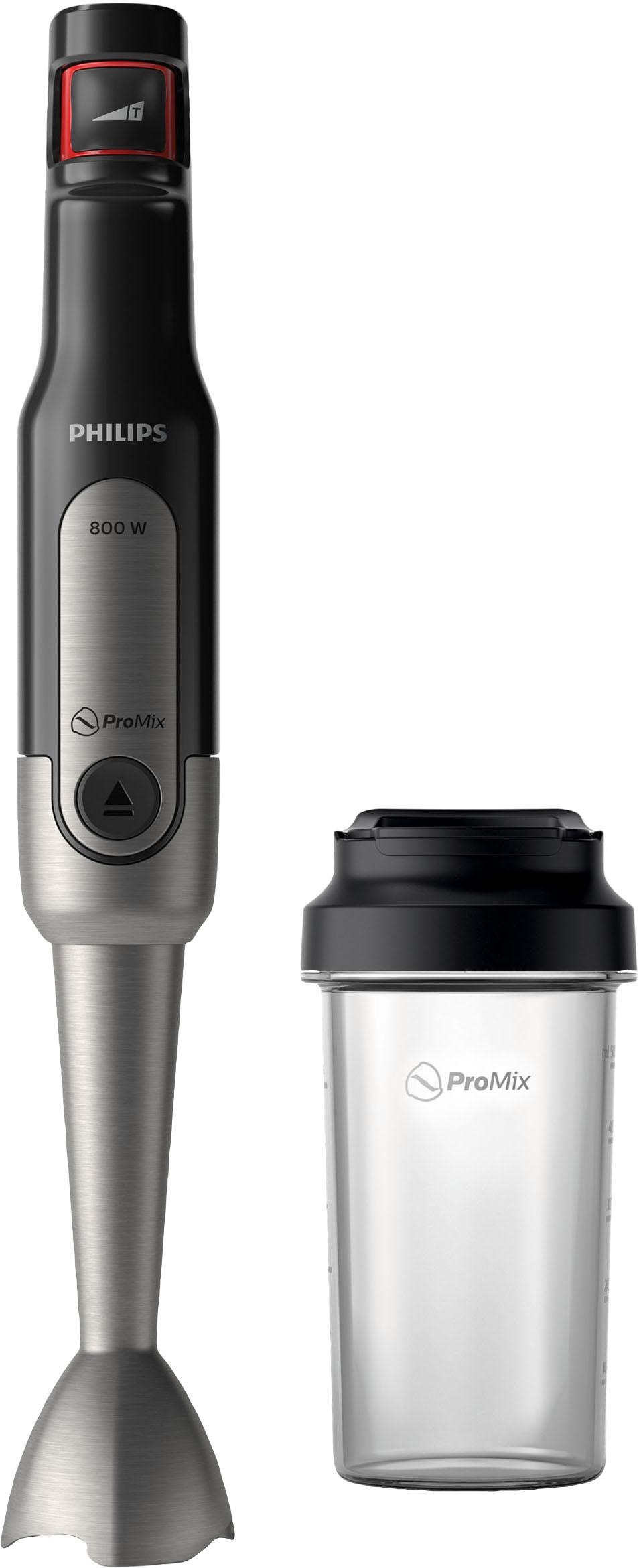 Philips Stabmixer »HR2650/90 Viva, SpeedTouch, inkl. 2-in-1 Togo Trinkflasche & Mixbecher«, 800 W