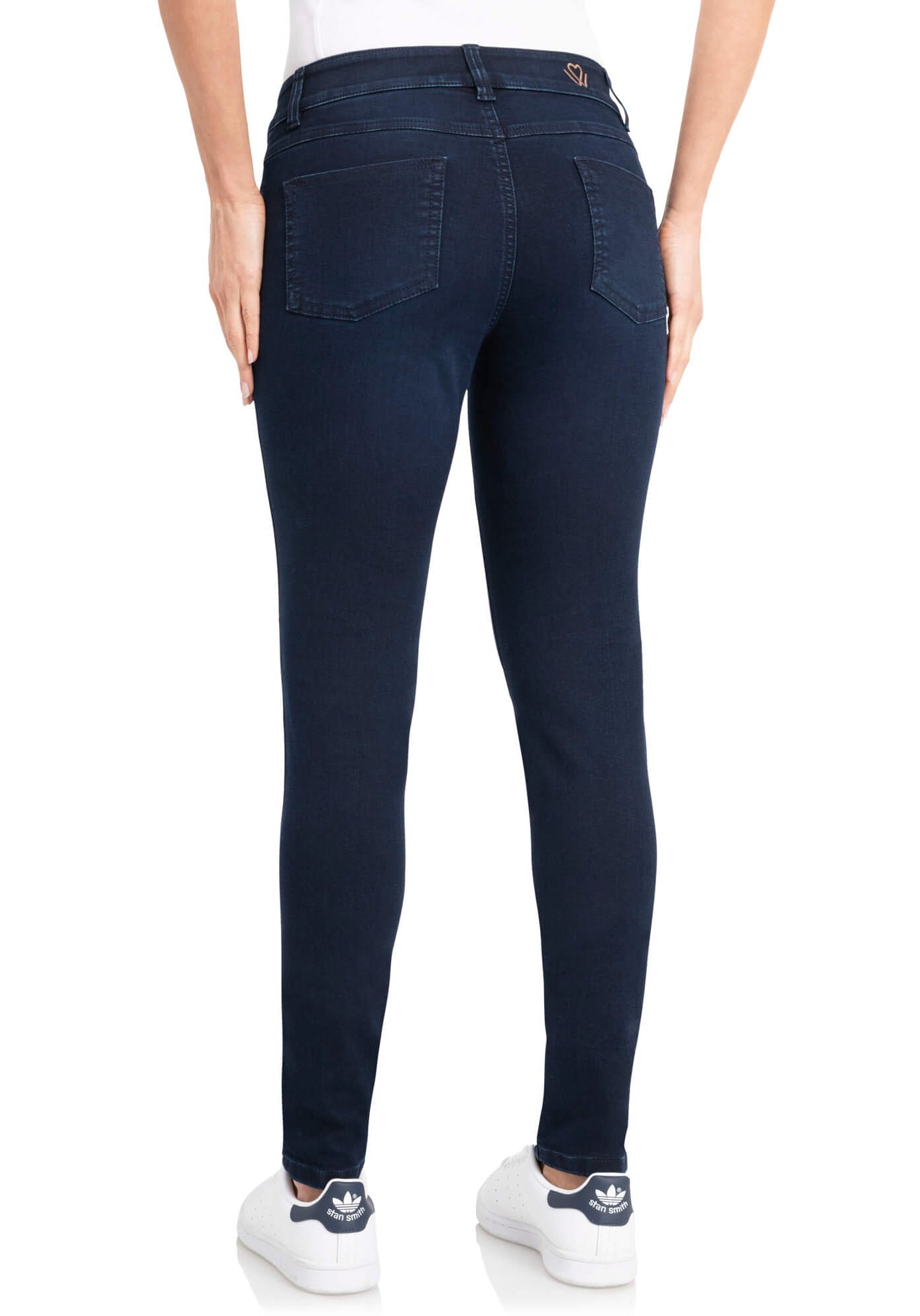 wonderjeans Skinny-fit-Jeans »Skinny-WS76-80«, Schmaler Skinny-Fit in hochelastischer Qualität