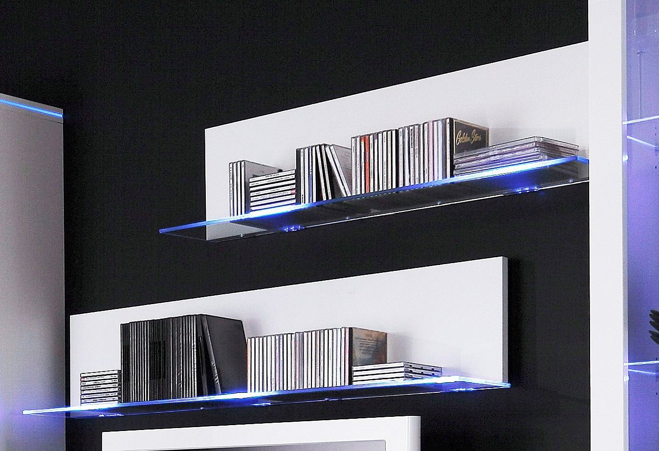 Höltkemeyer Wandregal »Line« Breite 100 cm in weiß, Größe B/H/T: 100 cm x 26 cm x 20 cm