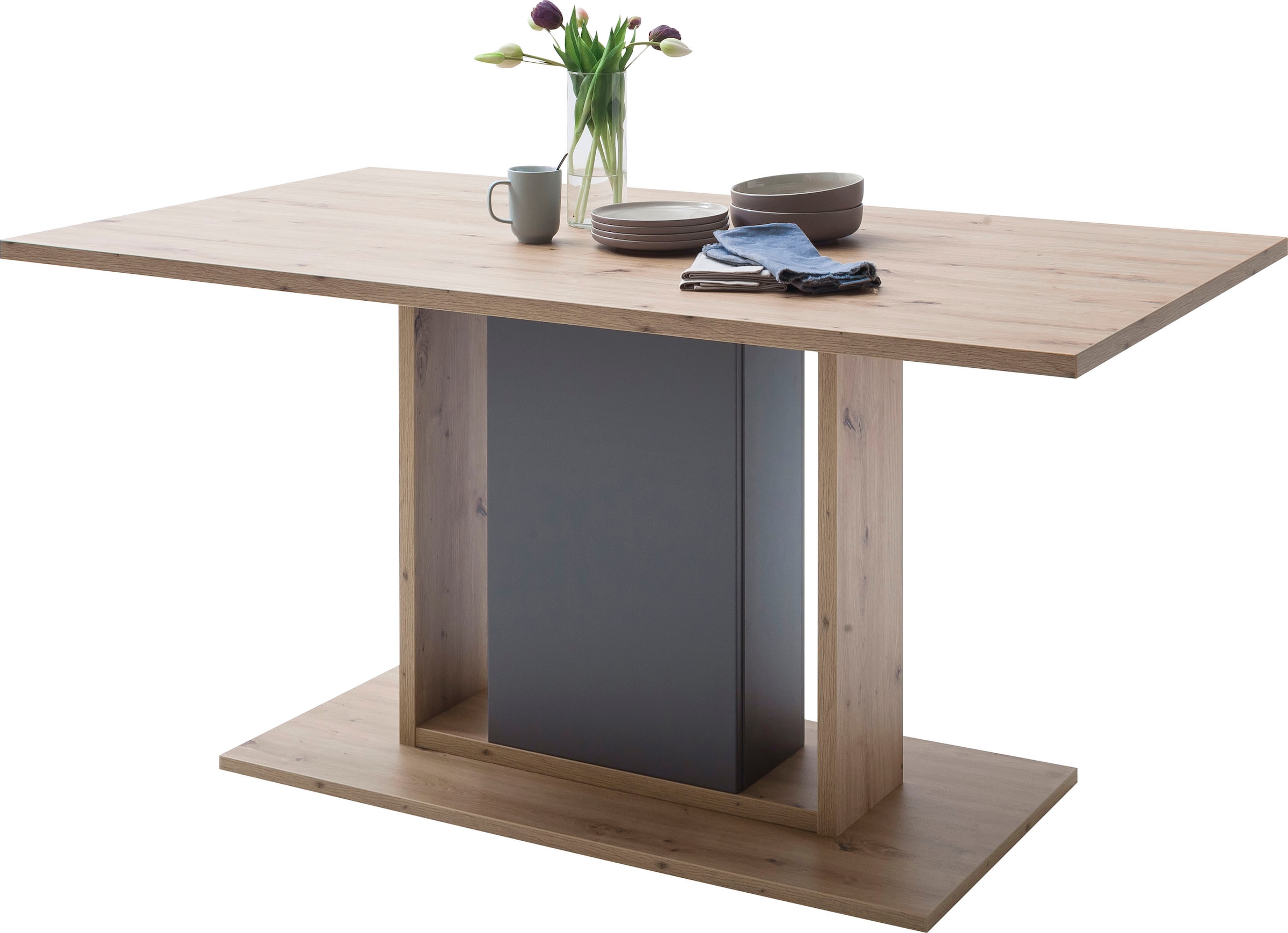 MCA furniture Esstisch »Lizzano«, Landhausstil belastbar, modern, Kg cm breit 160 bei Tisch bis 80 OTTO