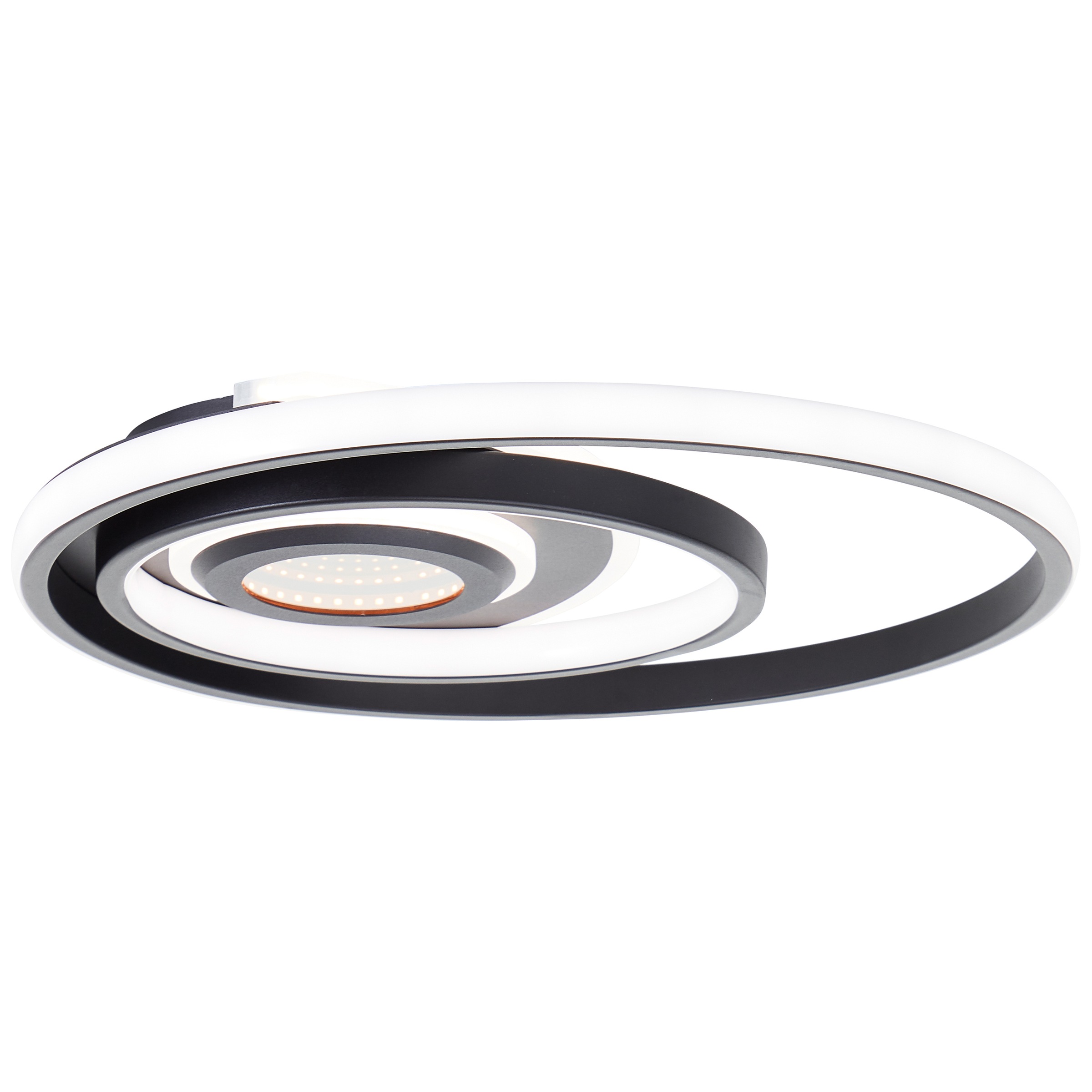 Brilliant LED Deckenleuchte »Opame«, Ø 41 cm, 4400 lm, dimmbar, 3000-6500 K, Fernbedienung, Metall, schwarz