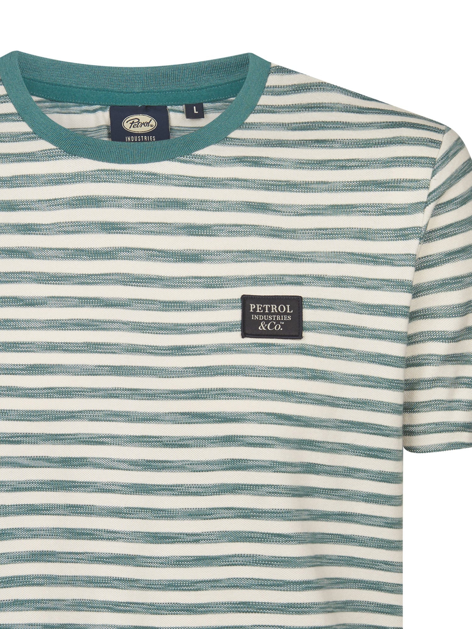 Petrol Industries T-Shirt »Men T-Shirt« mit Logo Stickerei