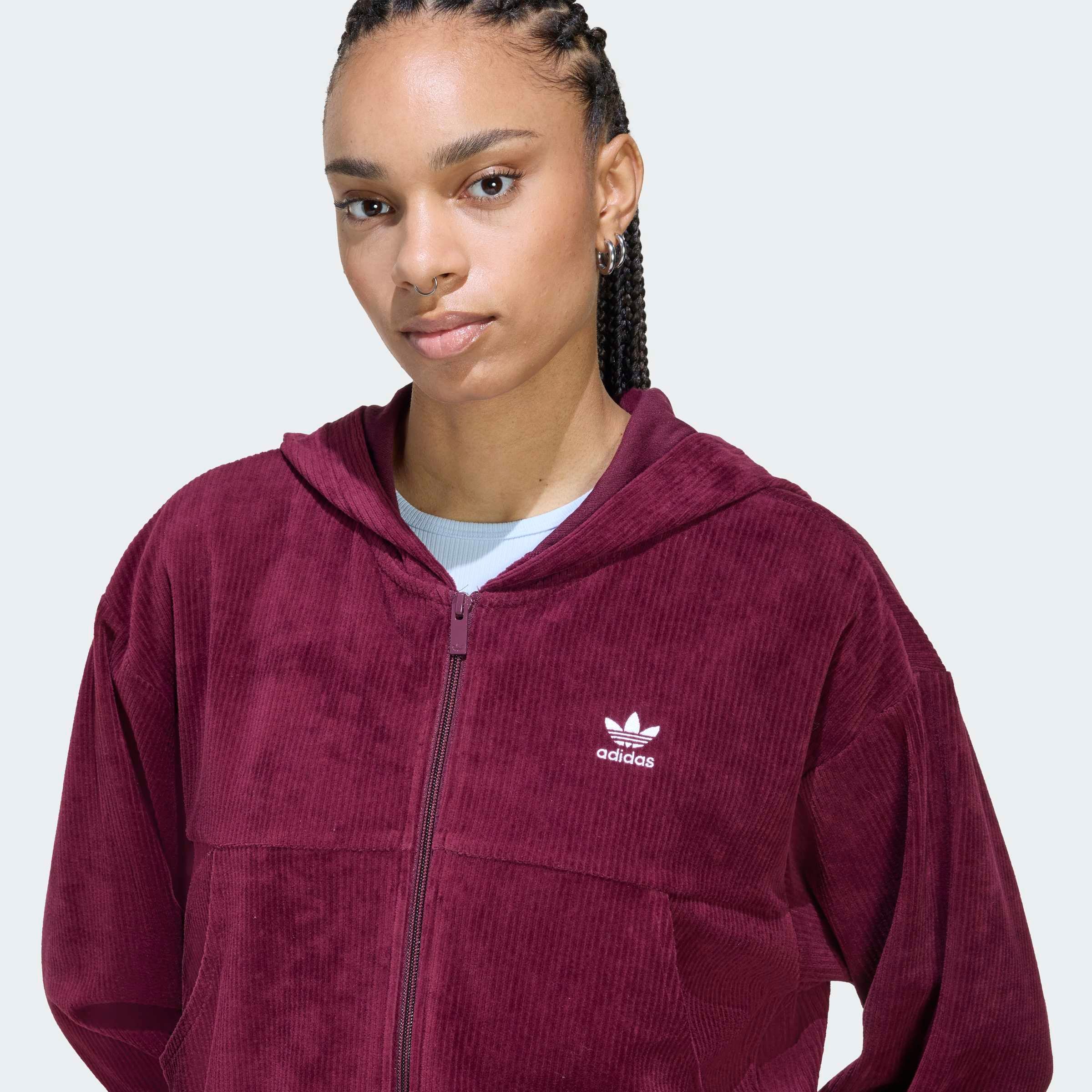 adidas Originals Fleecejacke »ESSENTIALS CHENILE ORIGINALS«