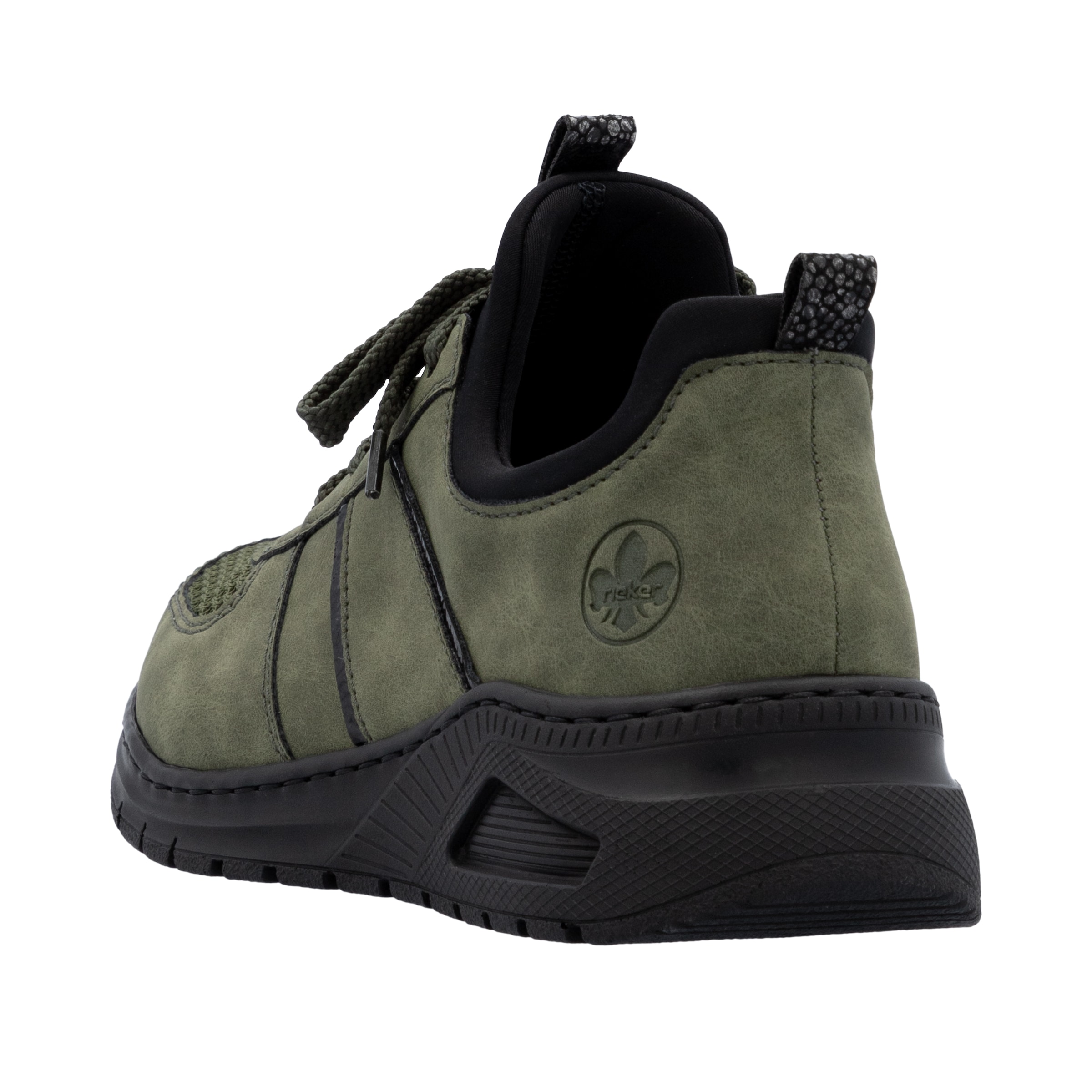 Rieker Slip-On Sneaker  Schlupfschuh, Halbschuh, Freizeitsneaker, weiche MemoSoft-Innensohle