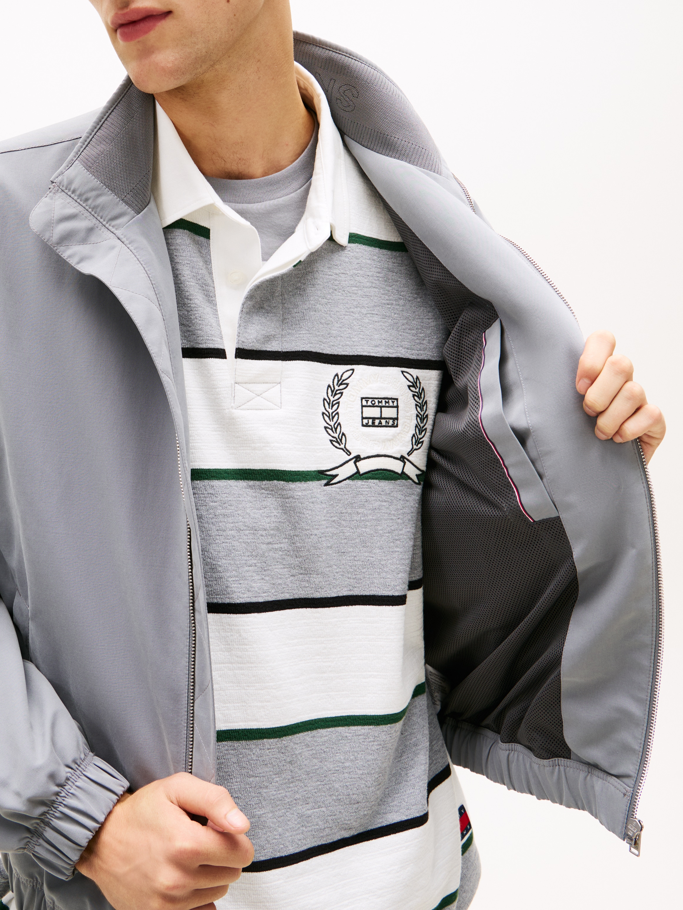 Tommy Jeans Blouson »TJM ESSENTIAL« ohne Kapuze