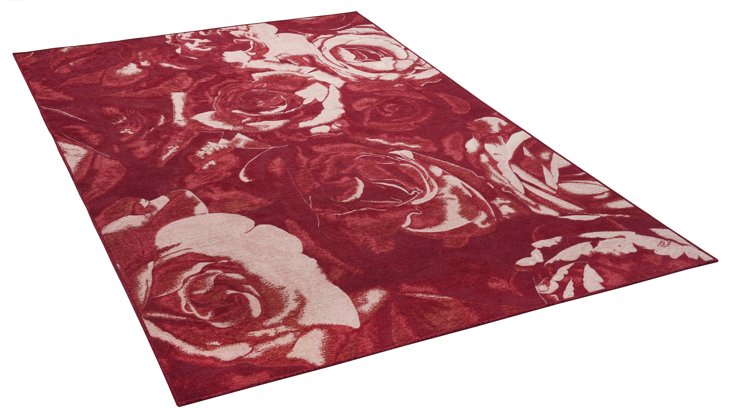 THEKO Teppich »Flomi Rose«, rechteckig, bei OTTO ideal im Wohnzimmer & Flachgewebe, kaufen Schlafzimmer