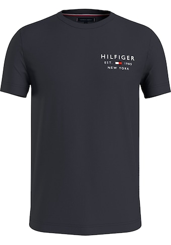 Tommy Hilfiger Rundhalsshirt »BRAND LOVE SMALL LOGO TEE«, in Basicform kaufen