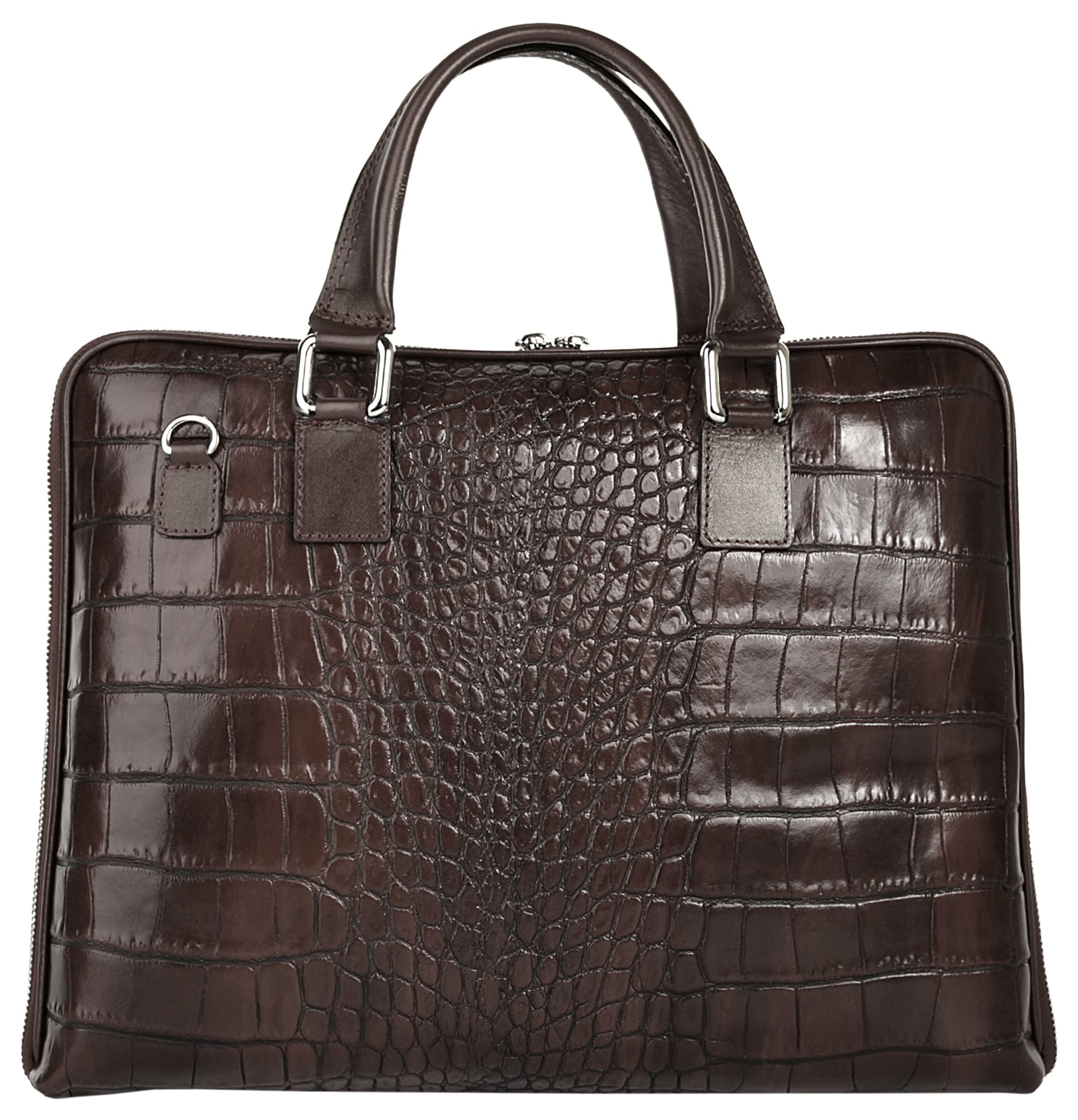 Bagan Aktentasche "BAGAN Damen echt Leder, Made in Italy" echt Leder, Made in Italy
