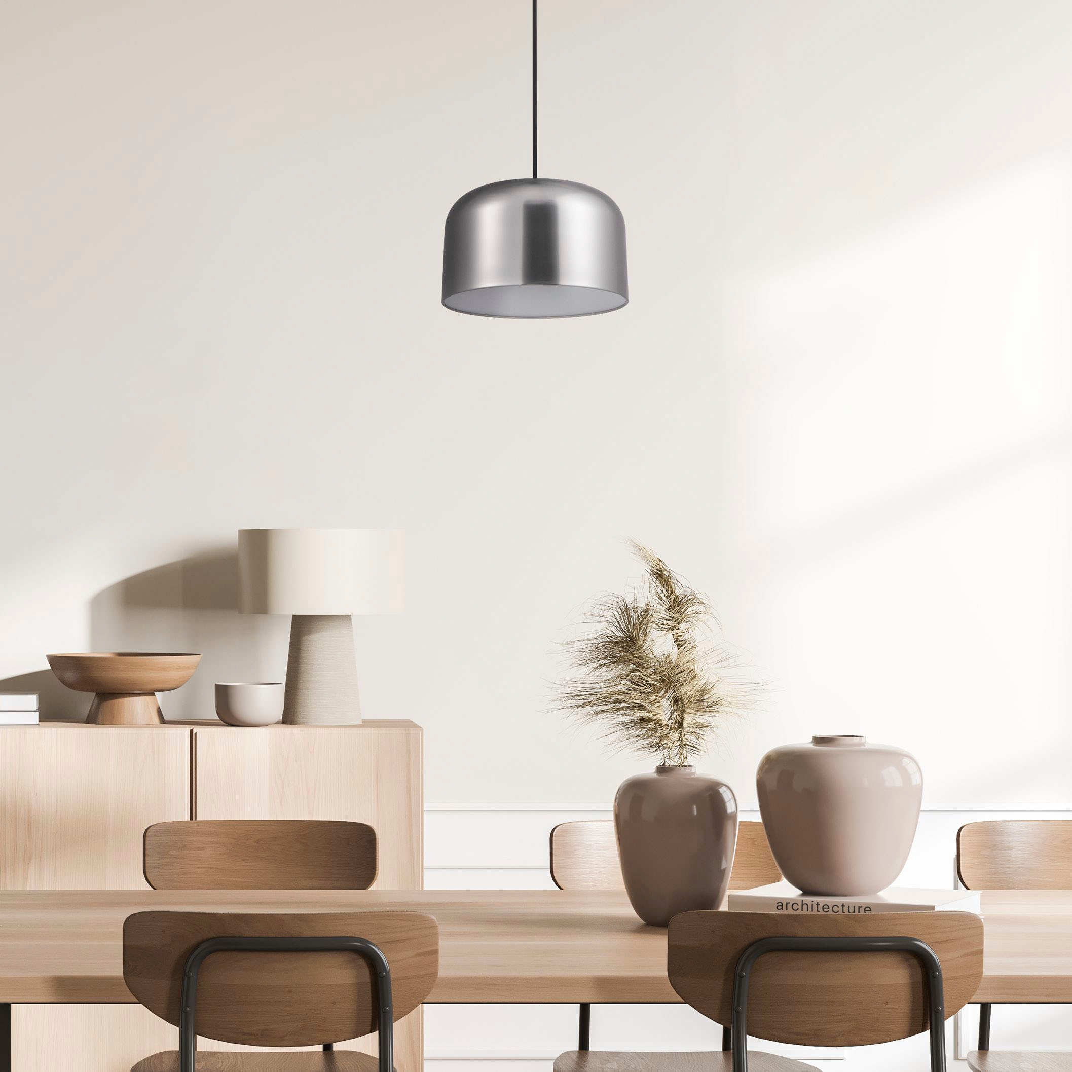 Paco Home Pendelleuchte »BOWL«, 1 flammig, Leuchtmittel E27 | ohne Leuchtmittel
