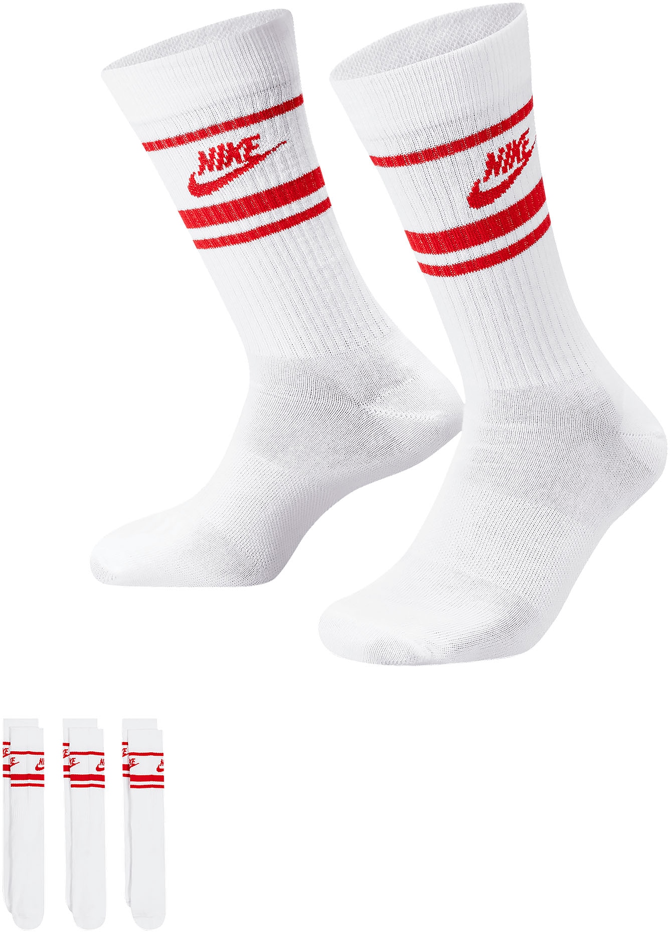 Nike Sportswear Sportsocken »Everyday Essential Crew Socks (Pairs)«,  (Packung, 3 Paar) bei OTTO