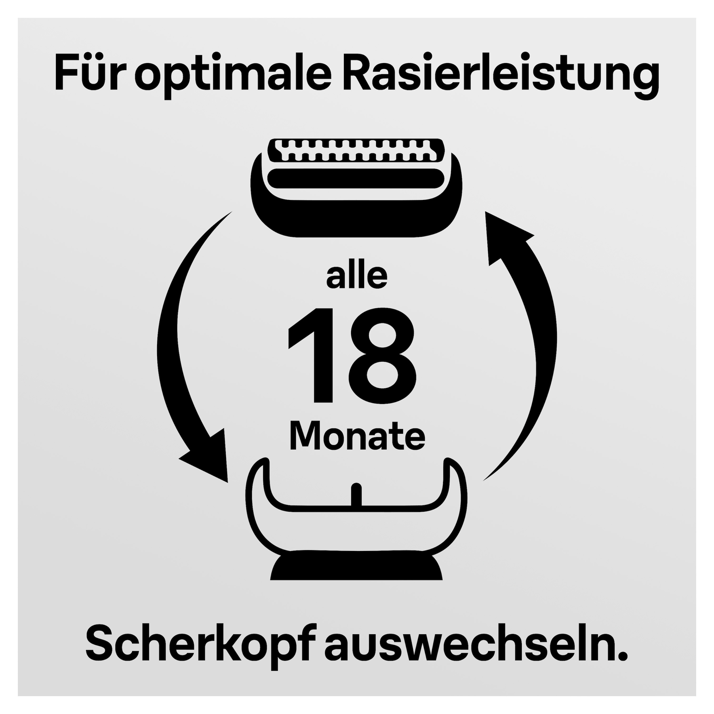 Braun Ersatzscherteil »Series 3 32«, kompatibel mit Series 3 Rasierern