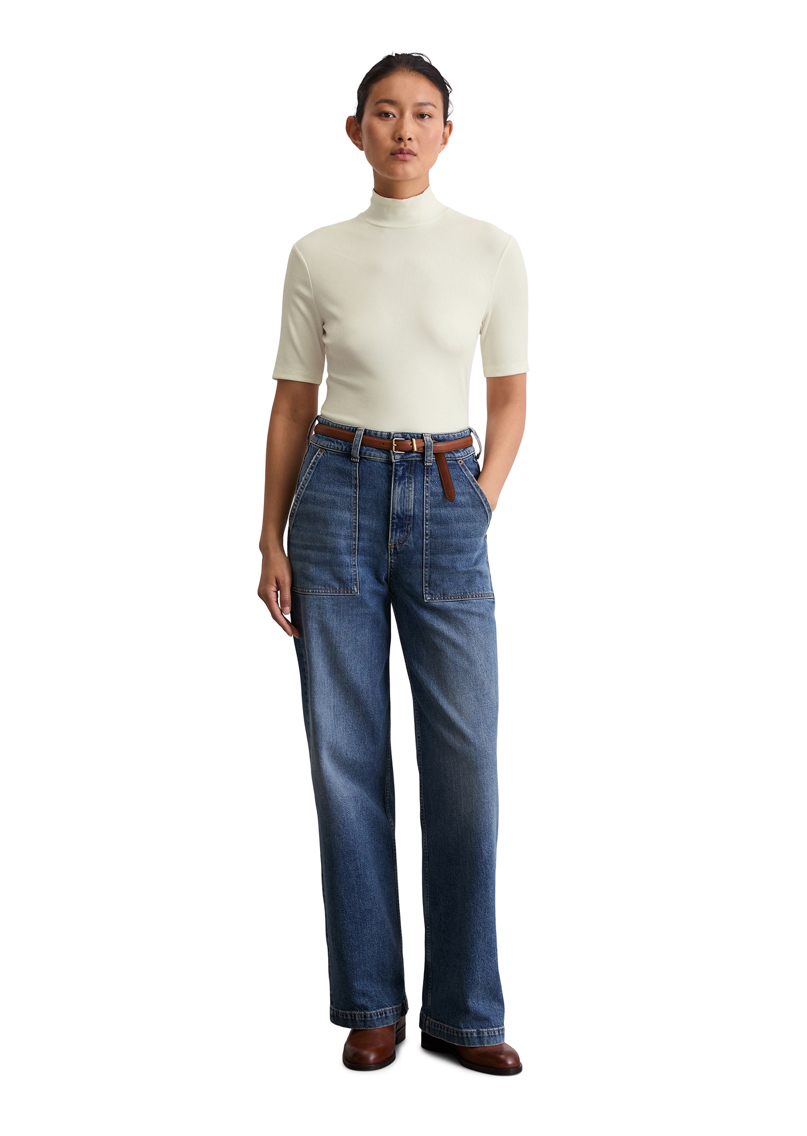 Marc O'Polo Rollkragenshirt slim fit, Unterziehshirt, aus TENCEL™ Modal