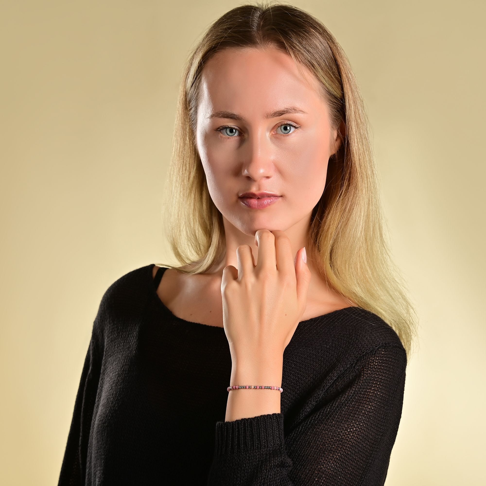 Adelia´s Armband »Damen Armband aus Edelstahl 17 cm«