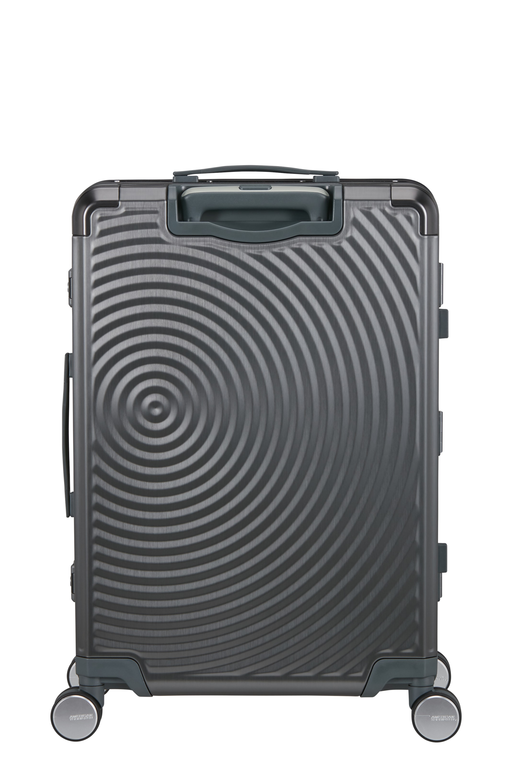 American Tourister® Hartschalen-Trolley »SOUNDBOX ALU, verschiedene Größen und Farben« 73 l 4 Rollen Hartschalen-Koffer zwei TSA-Schlösser Aluminium-Koffer