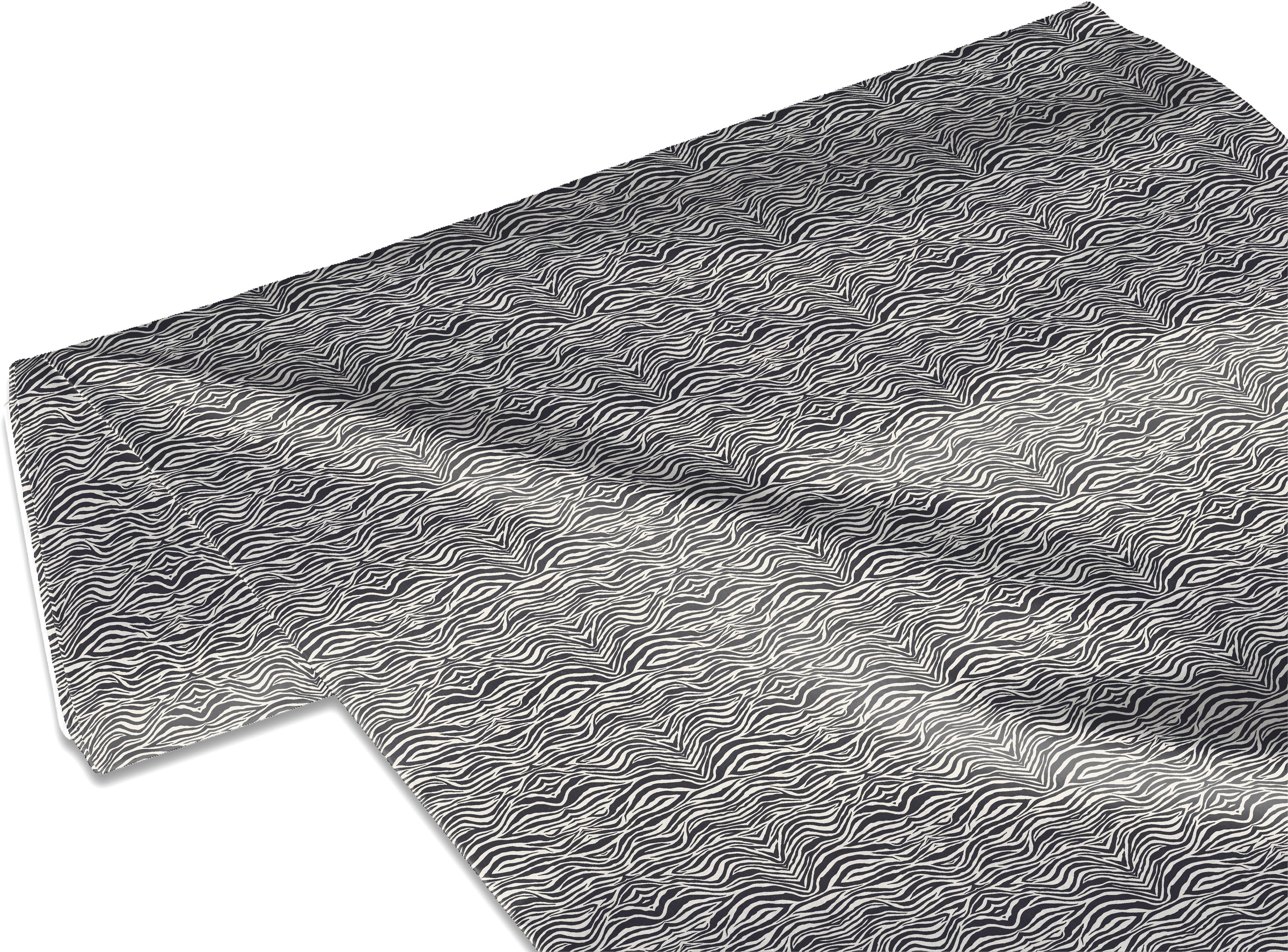 my home Stoff »Zebra«, (1 St., Set Animalprint), Meterware, Breite 160cm