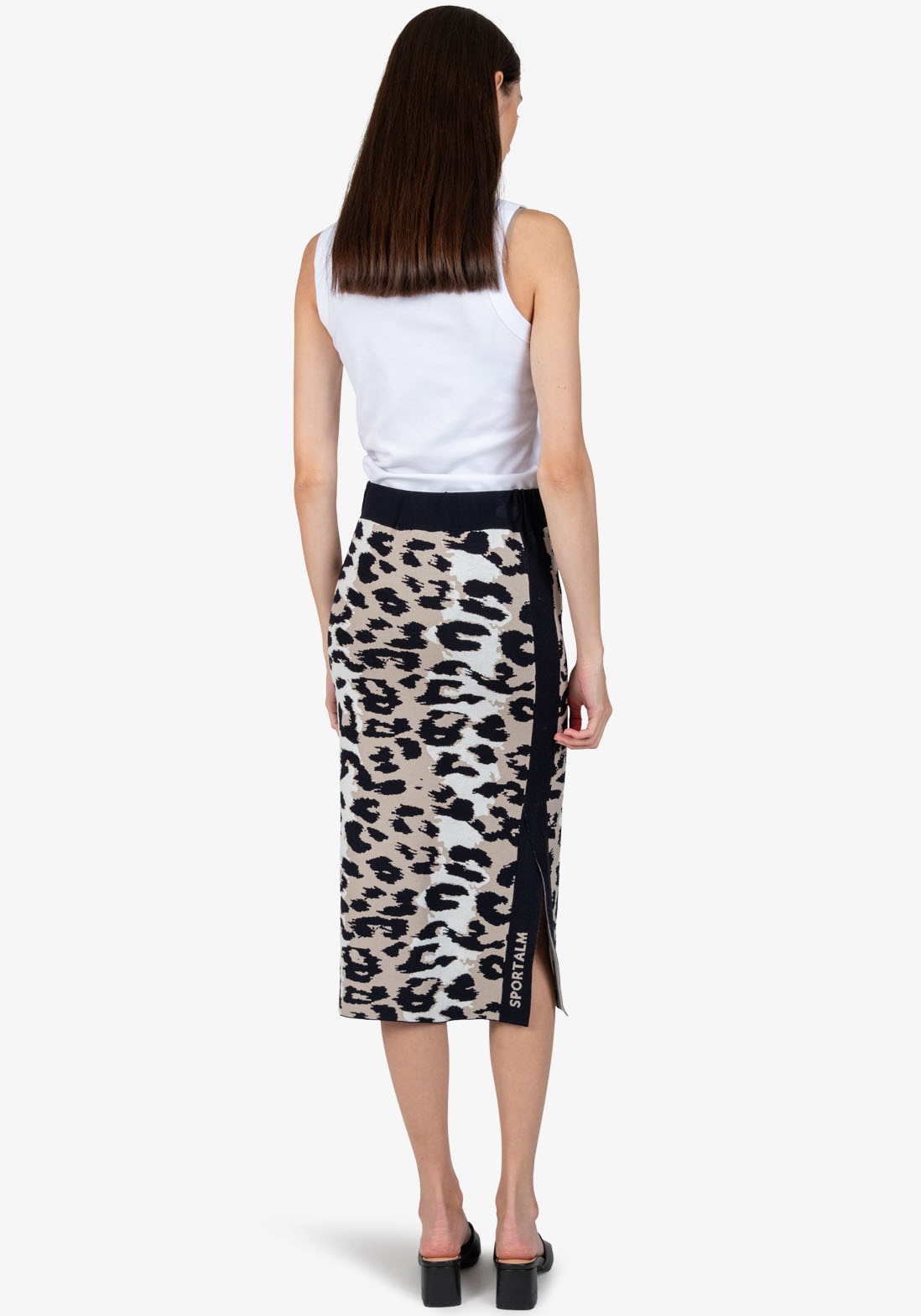 Sportalm Kitzbühel Midirock, mit Animalprint