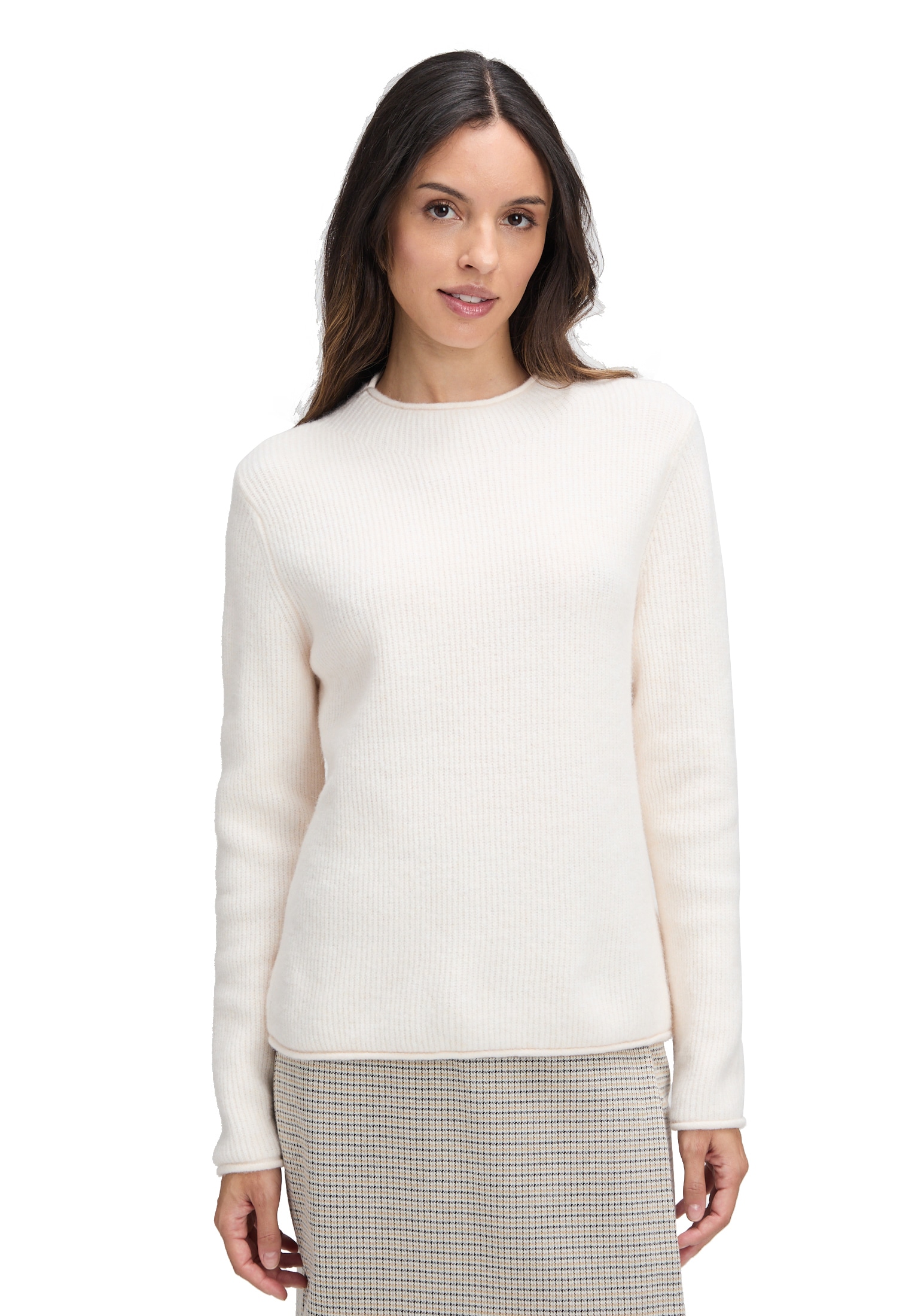 Cartoon Strickpullover »Strickpullover mit Stehkragen«