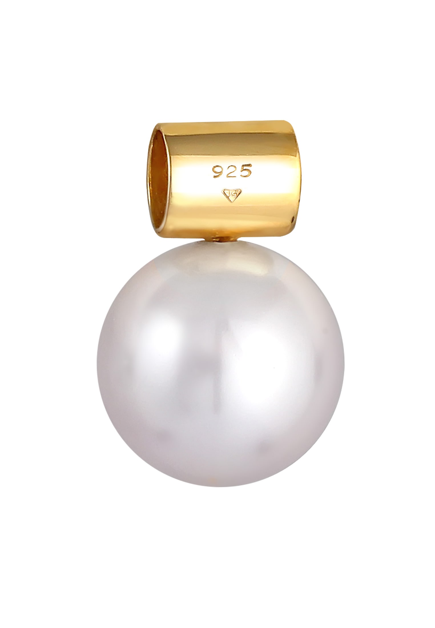 Nenalina Perlenanhänger »Anhänger Anhänger synthetische Perle 925 Silber«