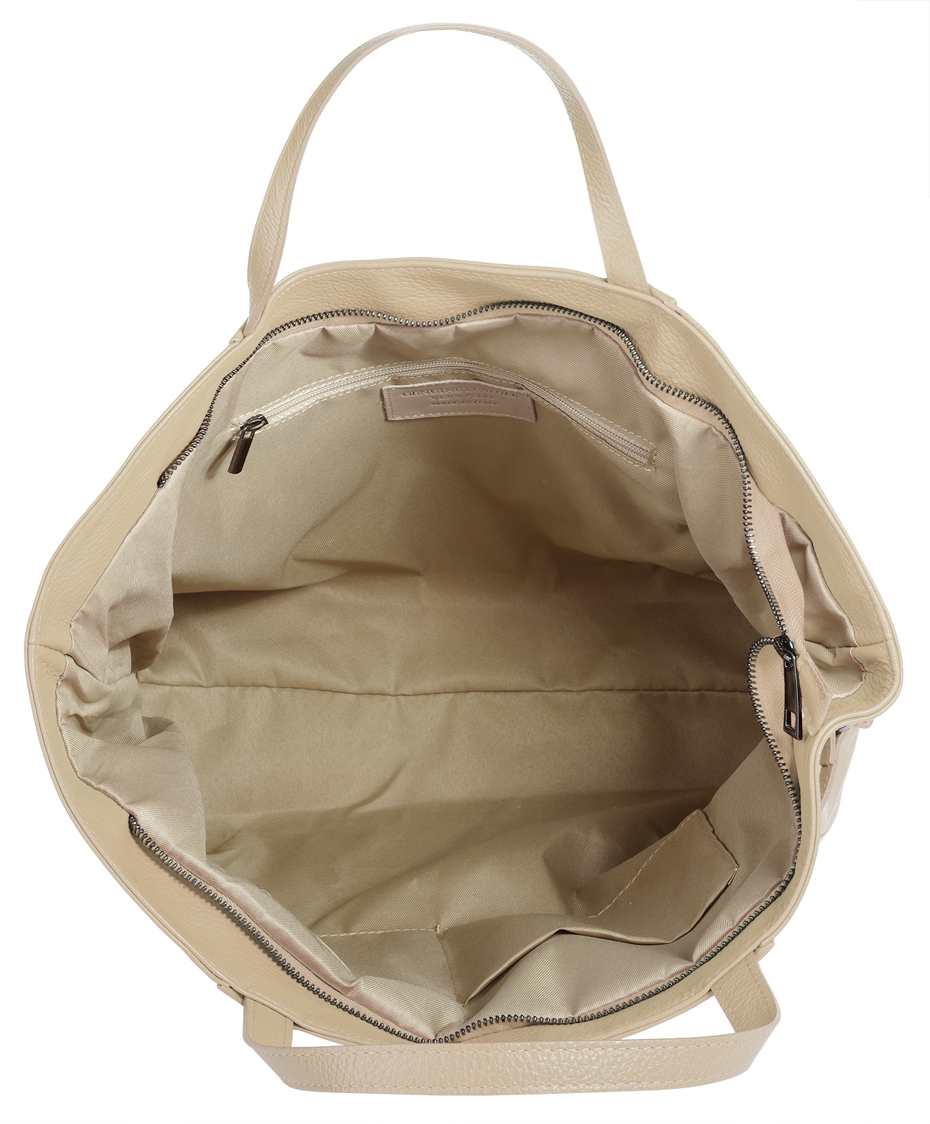 Samantha Look Shopper, echt Leder, Made in Italy