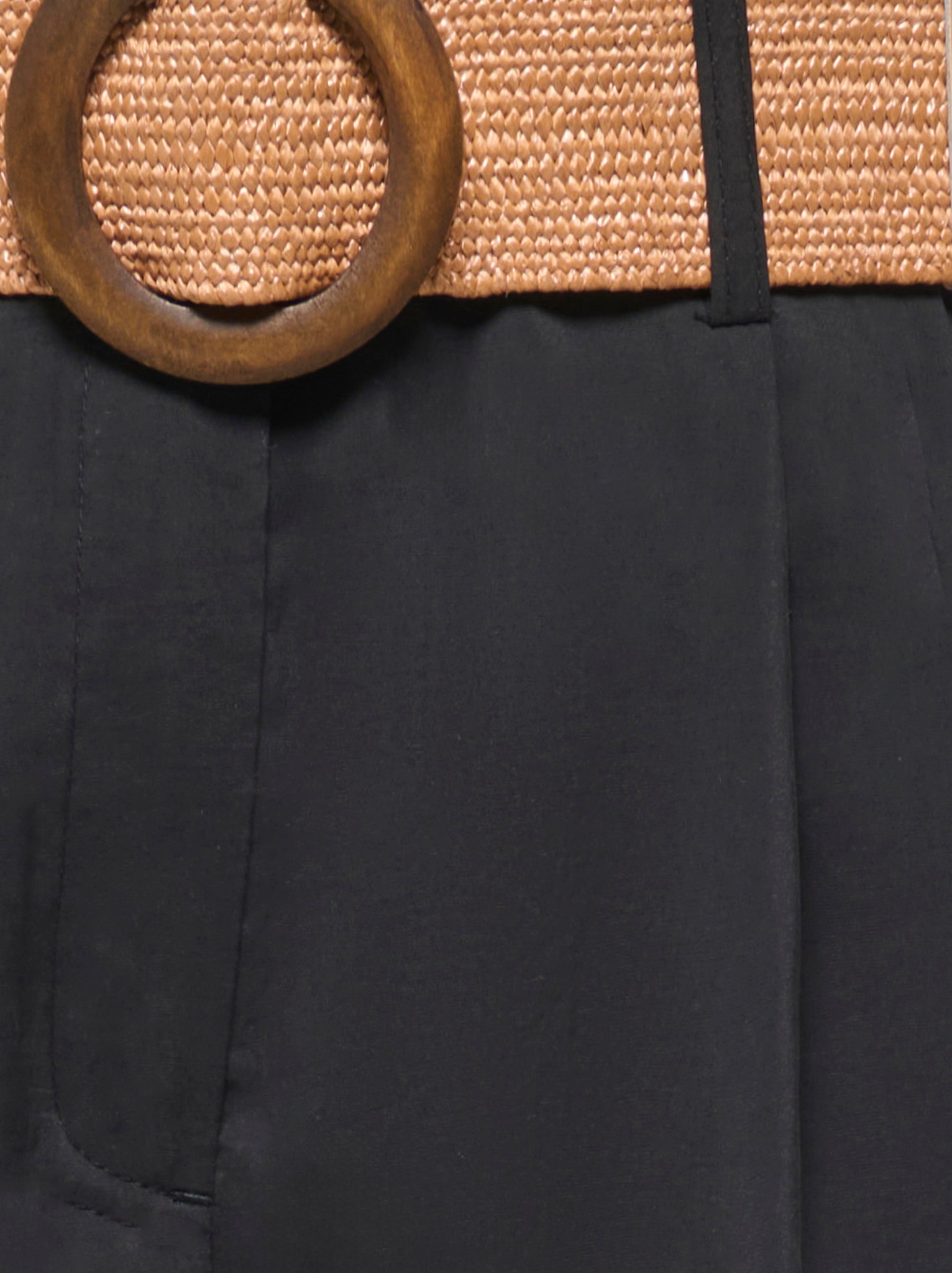 ONLY Shorts »ONLIBIZA HW BELT SHORTS PNT«  Materialmix, regular fit, High Waist