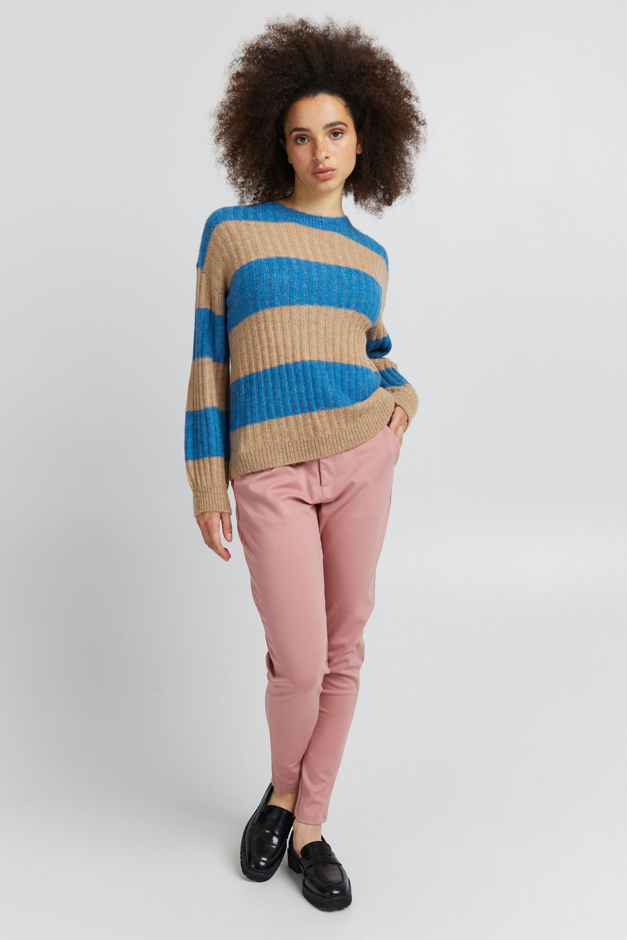 Ichi Strickfleece-Pullover »Strickpullover IHKamara«