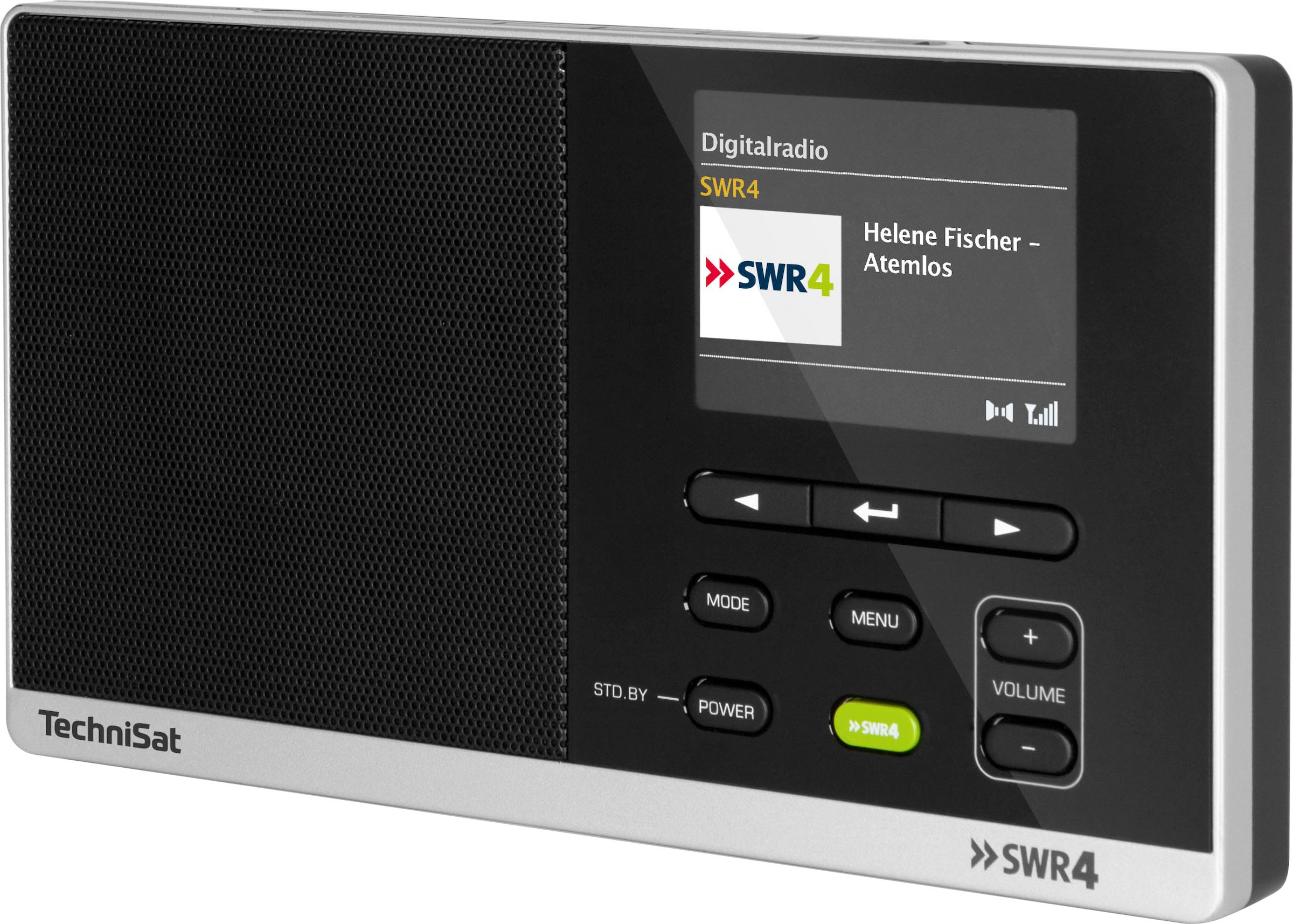 TechniSat Digitalradio (DAB+) »DIGITRADIO 215 SWR4 Edition«, (UKW mit RDS-Digitalradio (DAB+) 1 W)