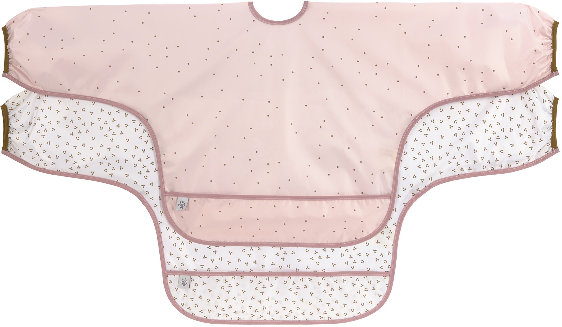 Lätzchen, »About Friends, Chinchilla«, (Set, 2-tlg.)