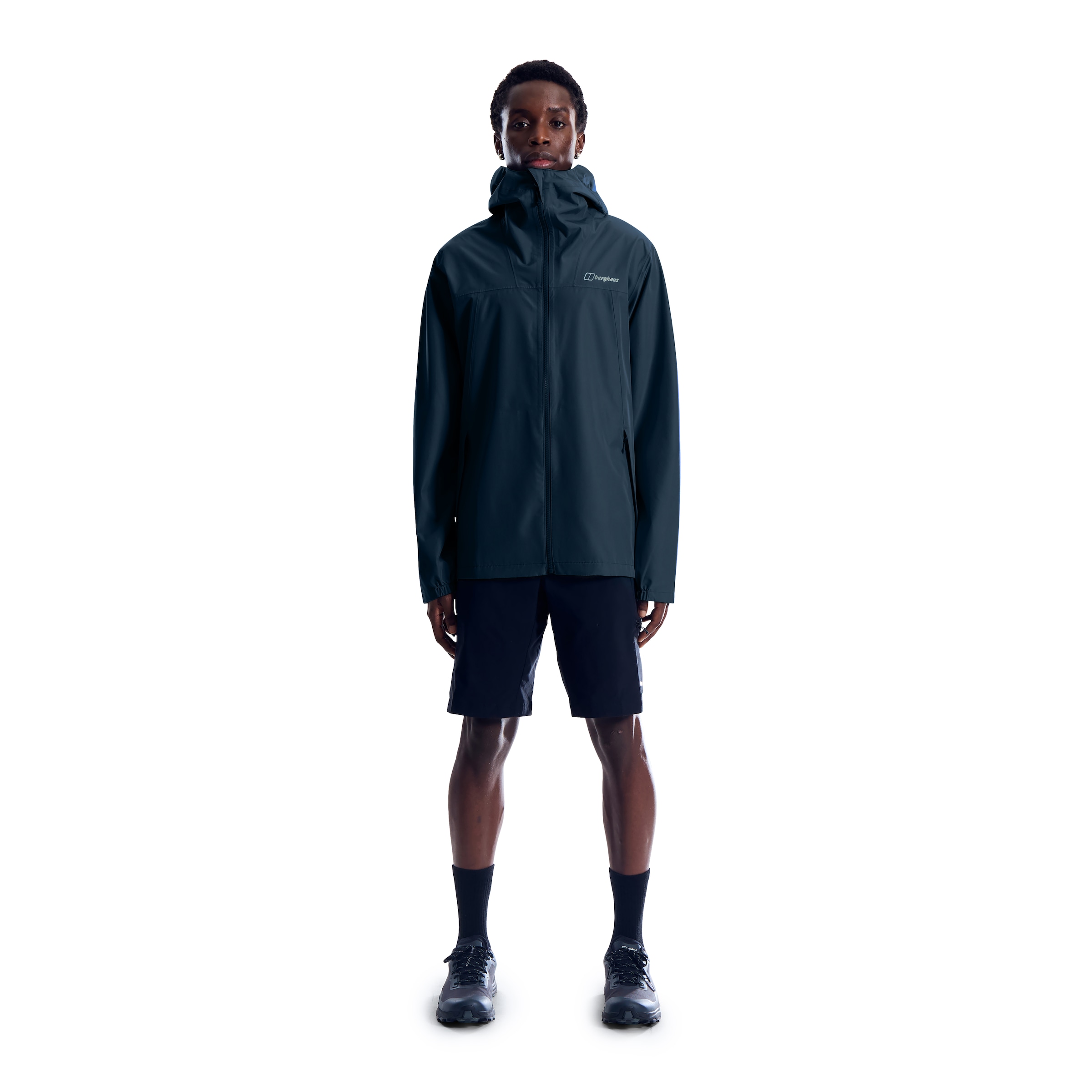 Berghaus Funktionsjacke »M DELUGE PRO 3.0 JKT« mit Sturmklappe, atmungsaktiv, wasserdicht, aus Polyester