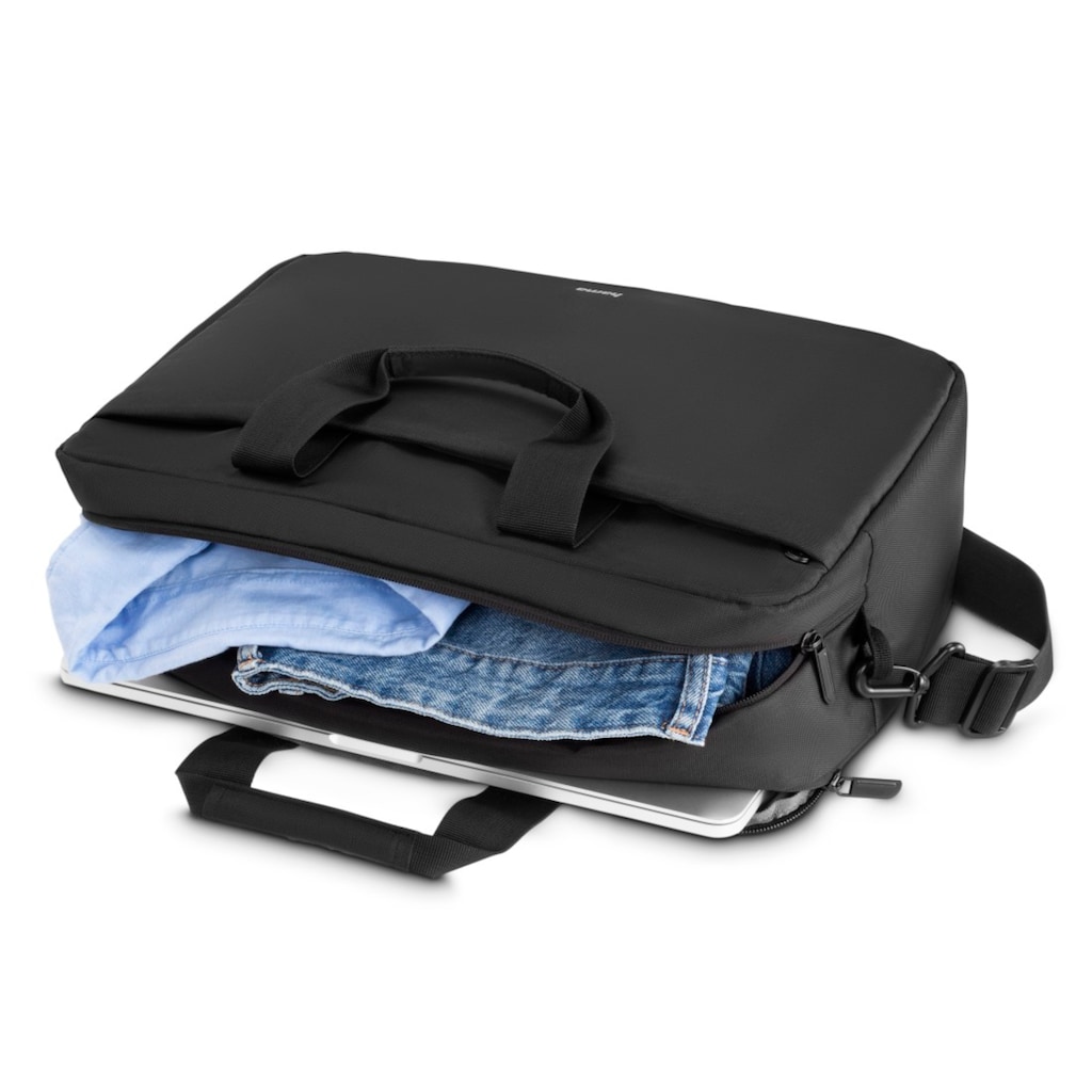 Hama Laptoptasche »Laptop-Tasche "Traveller", von 40 - 41 cm (15,6" - 16,2"), Schwarz«