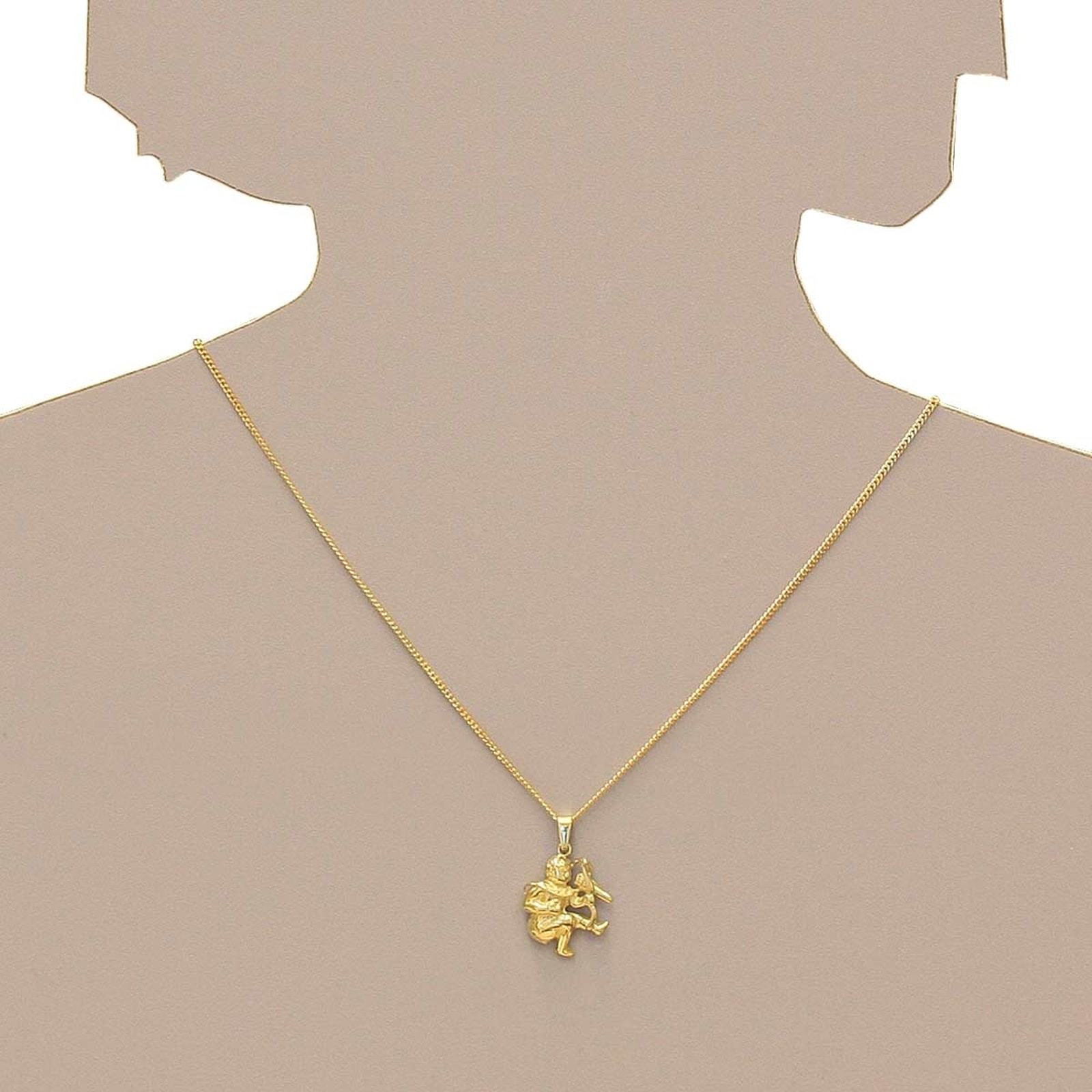 OSTSEE-SCHMUCK Kettenanhänger »- Tierkreiszeichen Schütze - Gold 585/000 -,«
