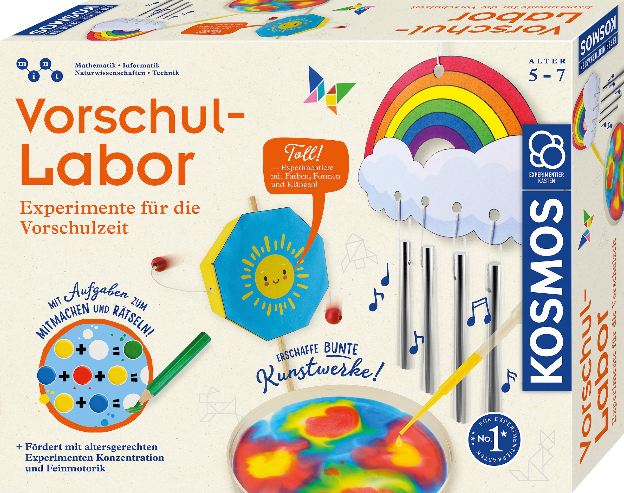 Experimentierkasten »Vorschullabor«, Made in Germany