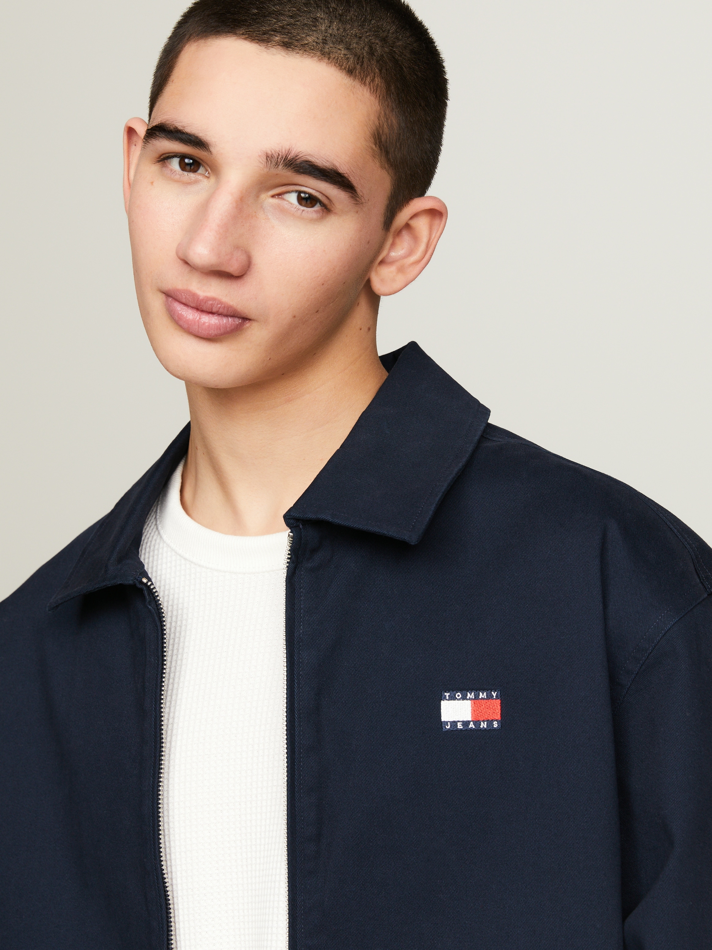 Tommy Jeans Kurzjacke »TJM REG COTTON JACKET EXT«