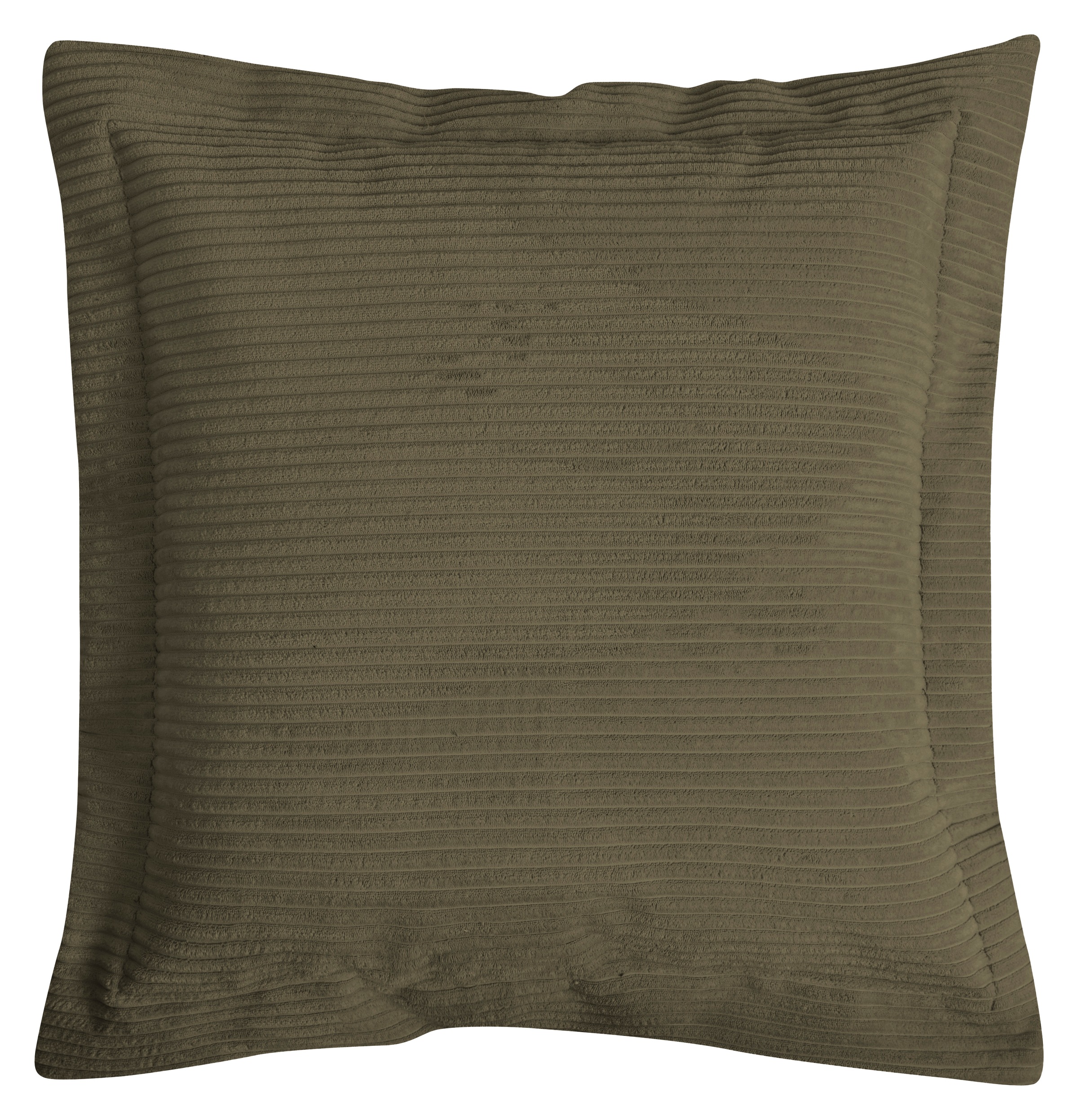 Magma Heimtex Dekokissen »SHARA Flatterkissen« in trendigem Cord-Stoff und elegantem Stehsaum