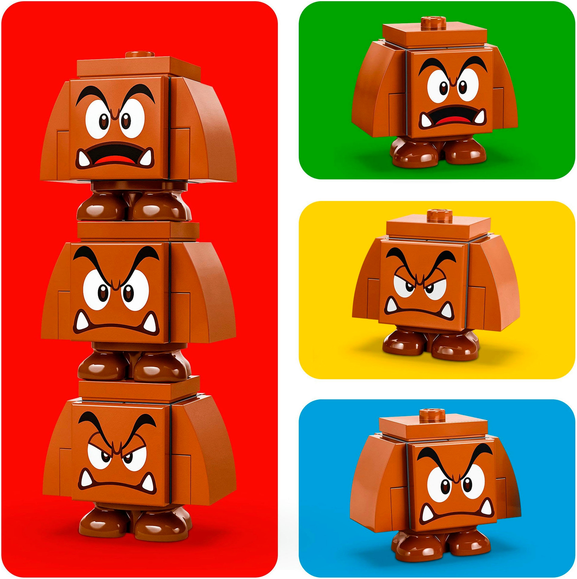 LEGO® Konstruktionsspielsteine »Gumba-Spielplatz (71433), LEGO Super Mario« Made in Europe