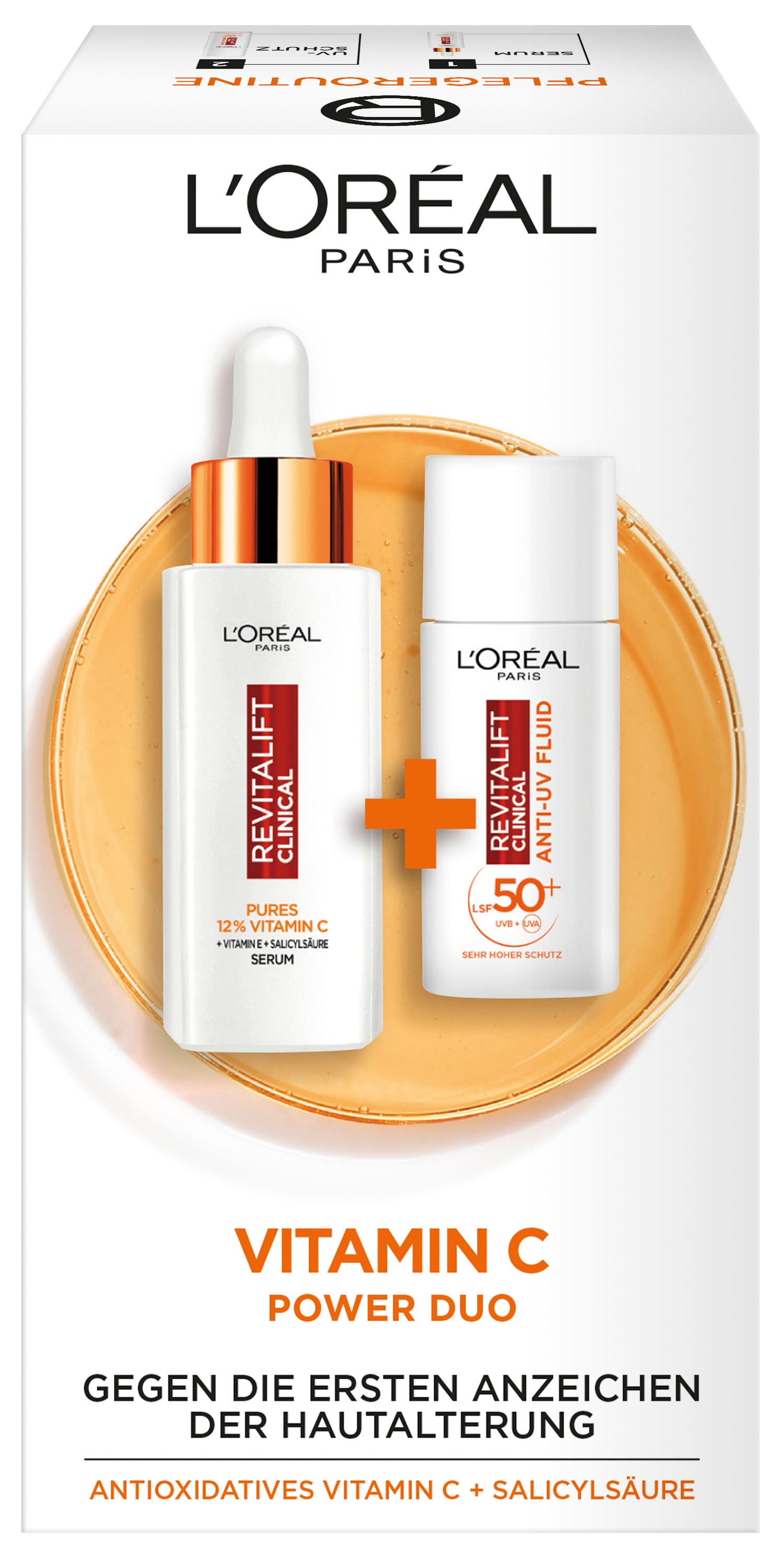 Gesichtspflege-Set »L'Oréal Paris Revitalift Vitamin C Duo«