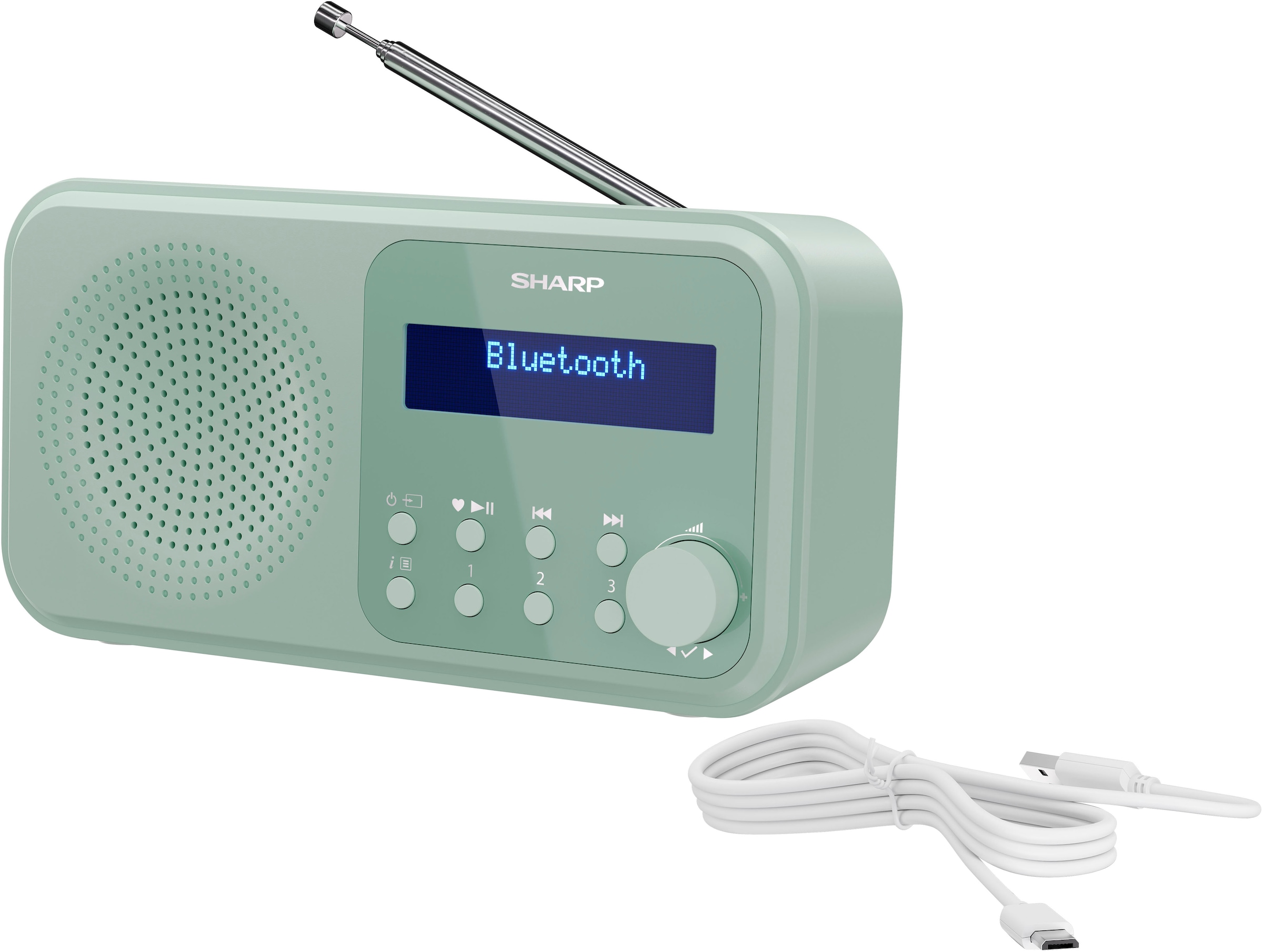 Sharp Digitalradio (DAB+) »TOKYO DR-P420« (A2DP Bluetooth | AVRCP Bluetooth | Bluetooth Digitalradio (DAB+) | FM-Tuner mit RDS 2 W)
