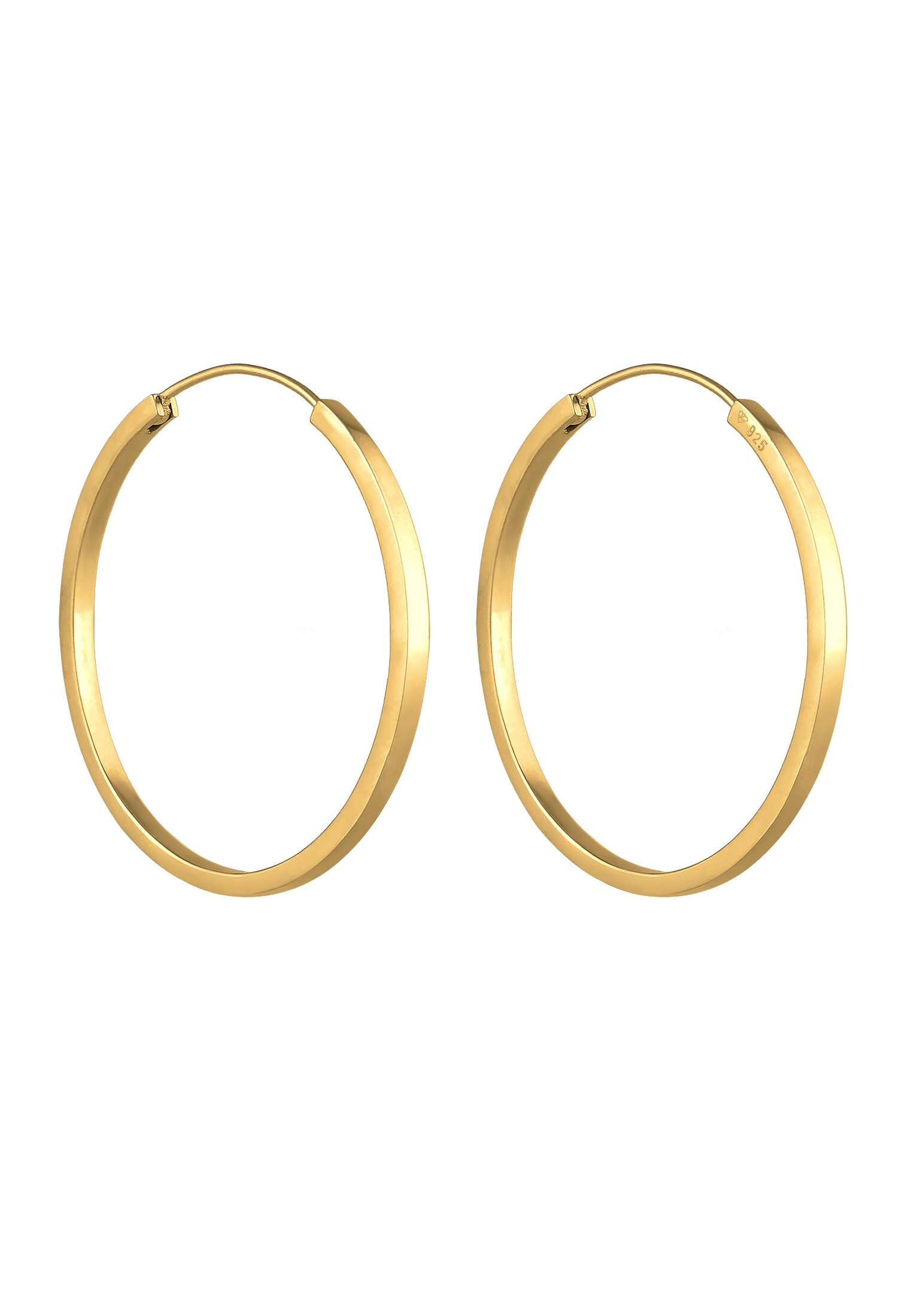 Elli Premium Paar Creolen »Ohrringe Geo Elli 925 Silber«