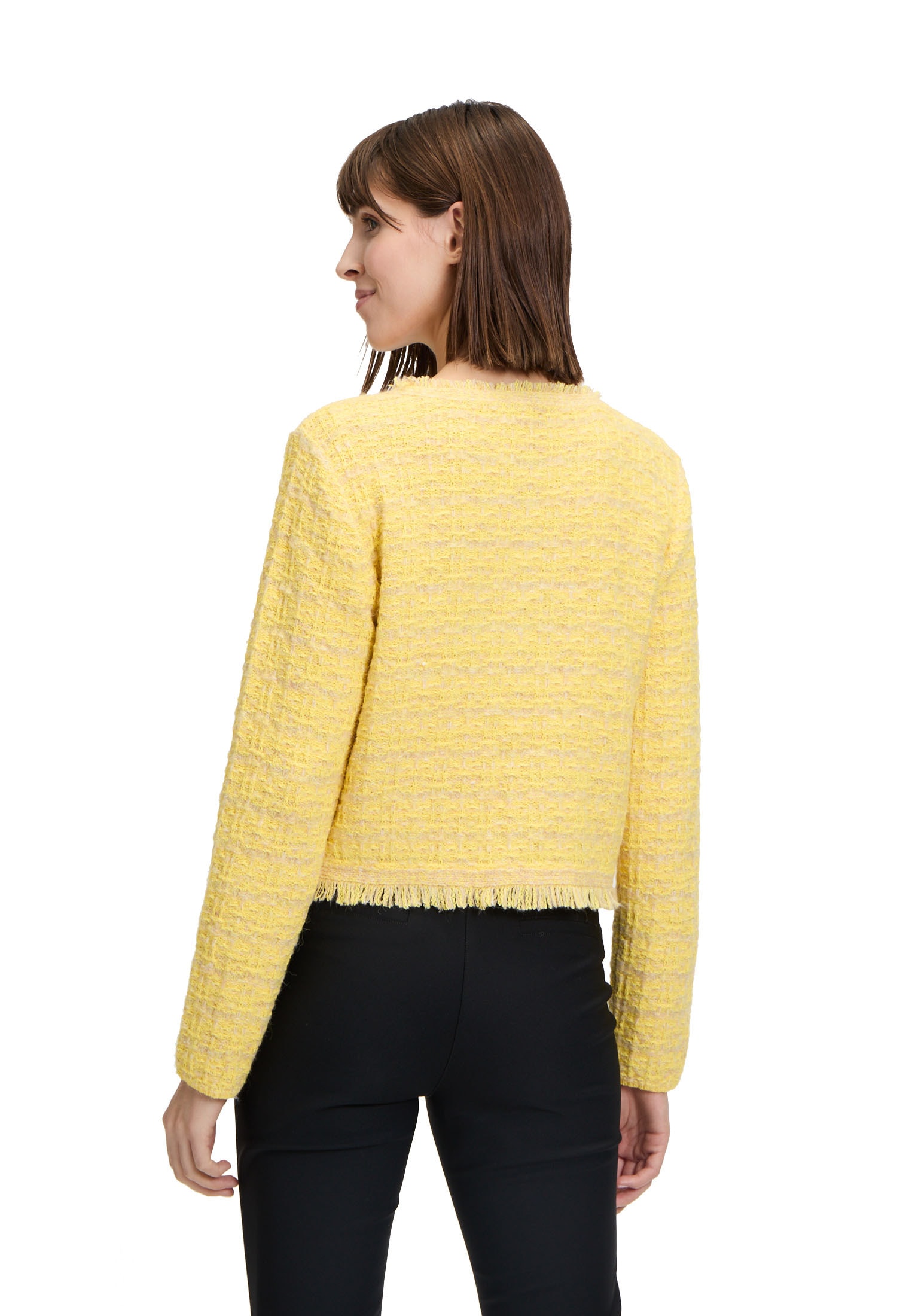 Betty Barclay Cardigan »Strick-Cardigan mit Fransen«