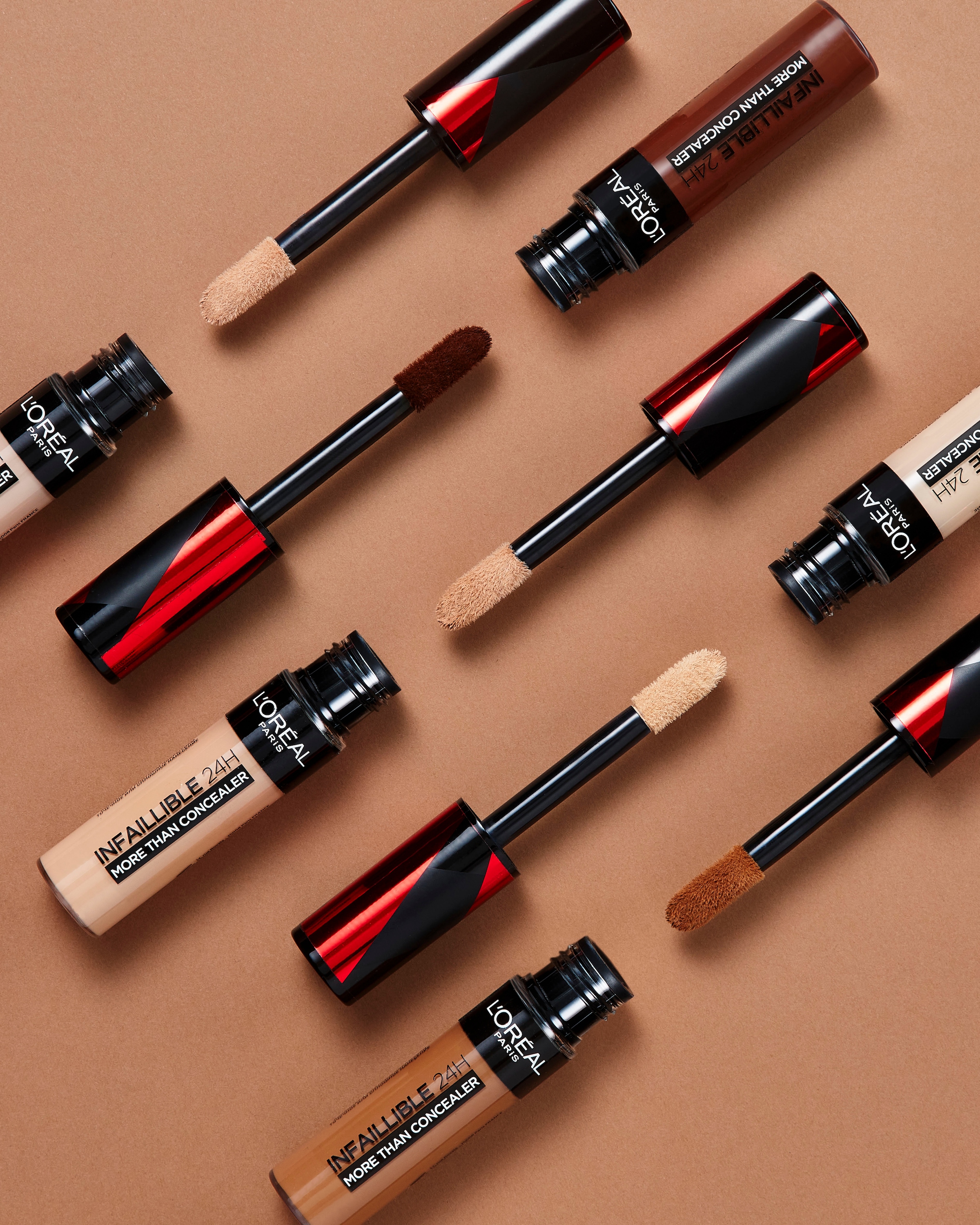 L'ORÉAL PARIS Concealer »INFAILLIBLE 24h MORE THAN CONCEALER« hohe Deckkraft, Alleskönner: Abdecken, Auffrischen, Konturieren