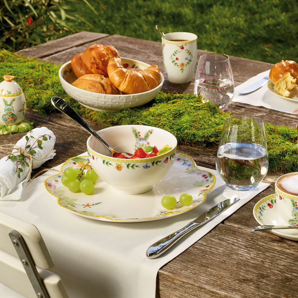 Villeroy & Boch Speiseteller »Speiseteller Spring Awakening ø 27 cm 6er Set bunt«