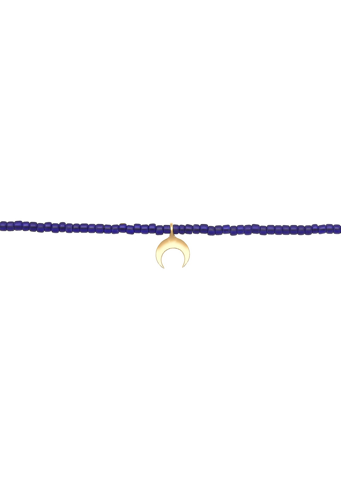 Elli Choker »Halskette Choker Halbmond Astro Trend Beads 925 Silber«