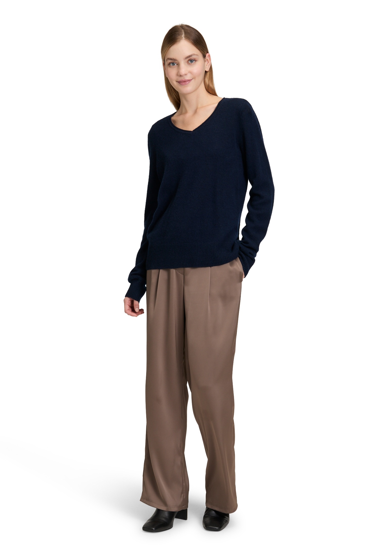 Betty Barclay Kaschmirpullover »Kaschmir-Pullover mit V-Ausschnitt«