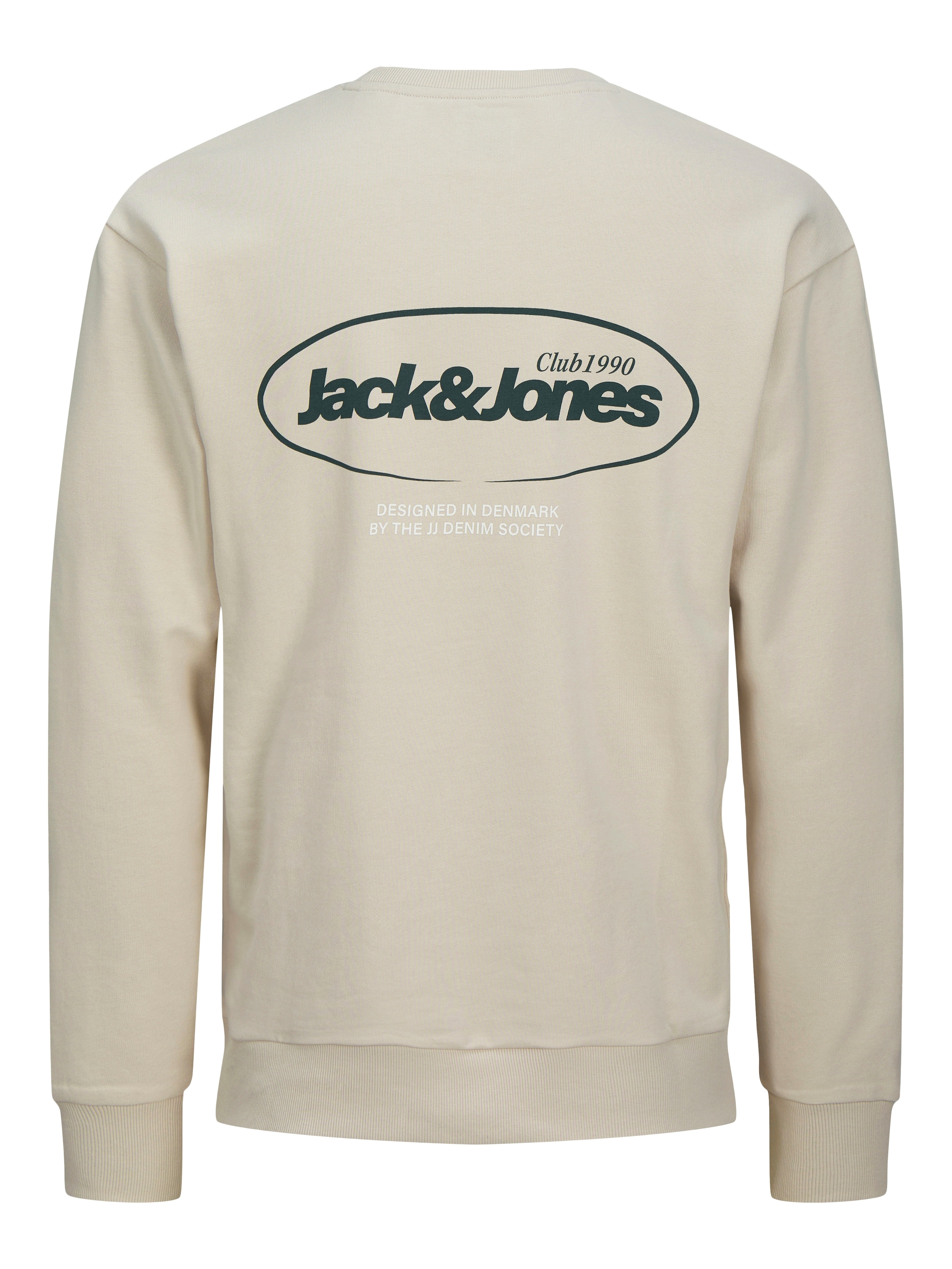 Jack & Jones Sweatshirt »JJEBRADLEY GRAPHIC SWEAT CREW NOOS«, mit Front und Back Print