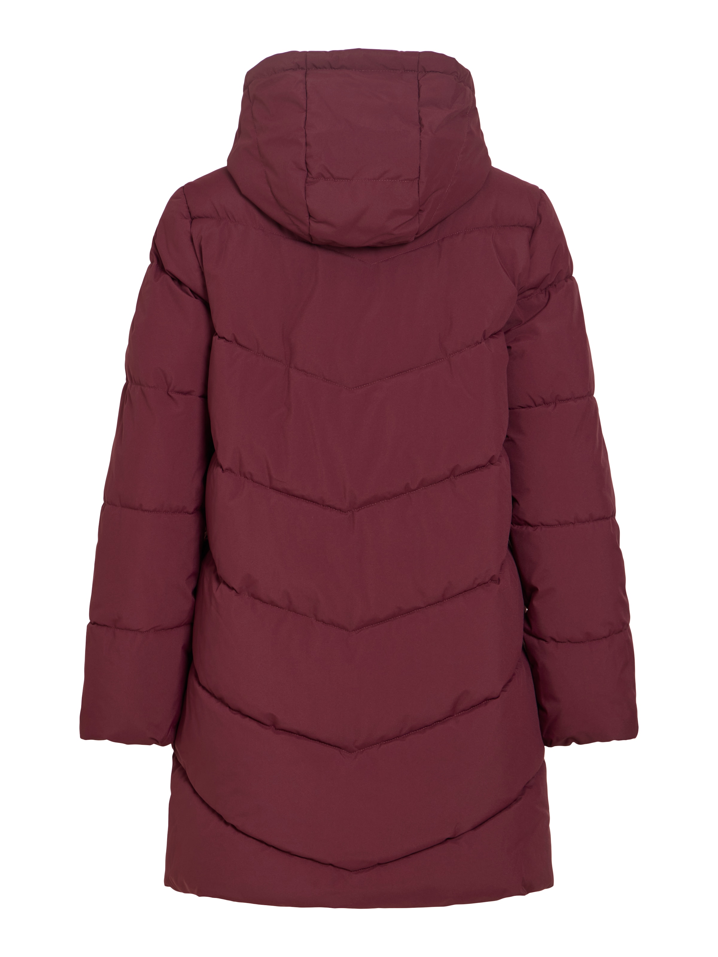 Vila Steppmantel »VILAVENDER L/S HOOD PUFFER/TB/RK« Kunstfaser
