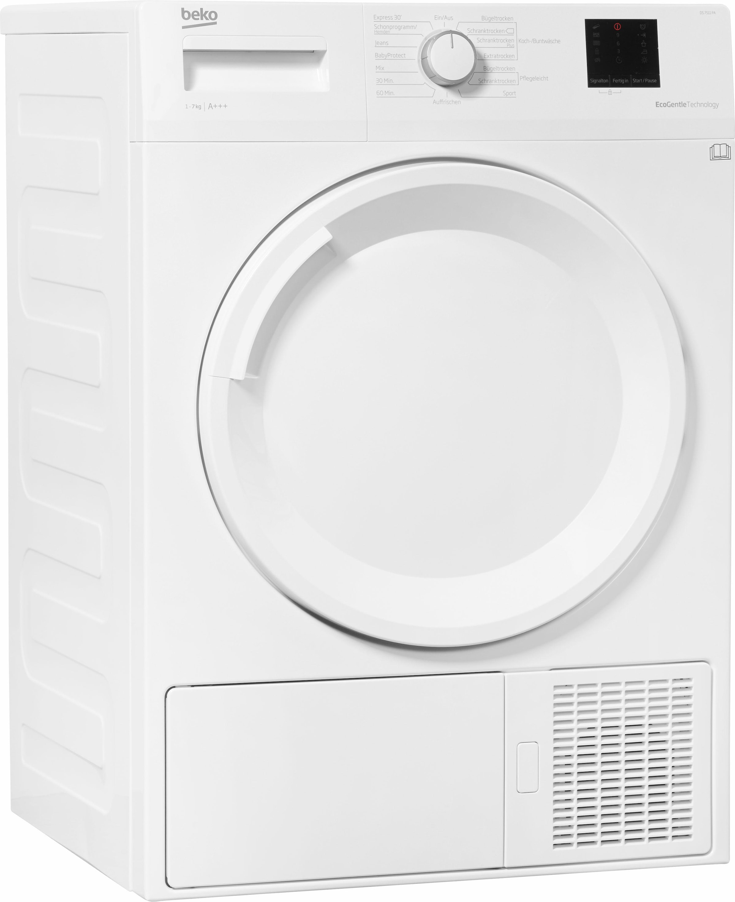 BEKO Wärmepumpentrockner »DS7511PA«, 7 kg